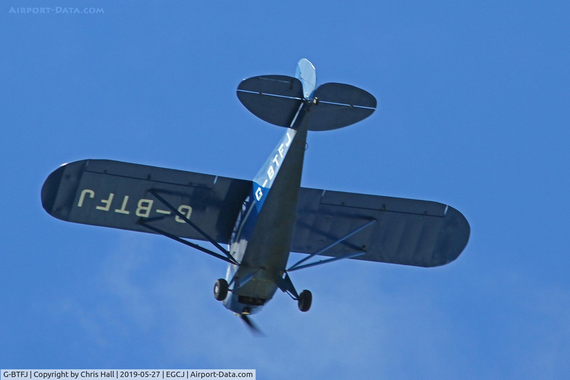 G-BTFJ, 1948 Piper PA-15 Vagabond Vagabond C/N 15-159, Sherburn in Elmet