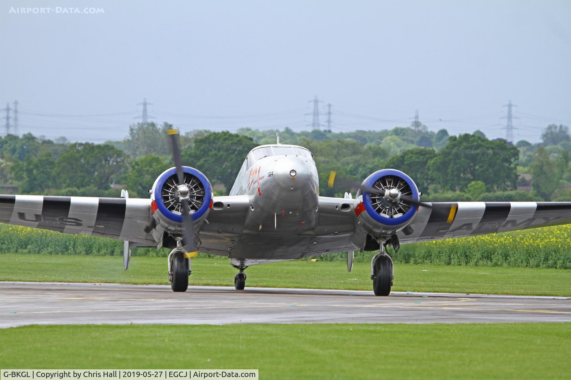 G-BKGL, 1952 Beech Expeditor 3TM C/N CA-164 (A-764), Sherburn in Elmet