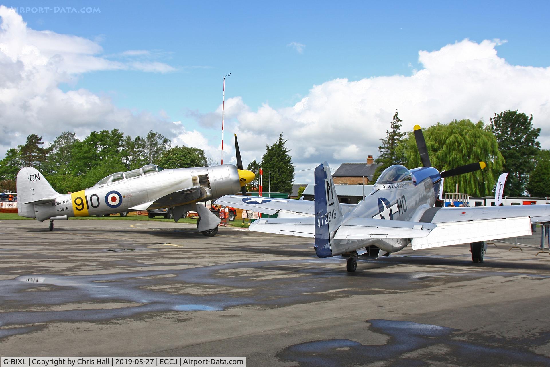 G-BIXL, 1944 North American P-51D Mustang C/N 122-38675, Sherburn in Elmet