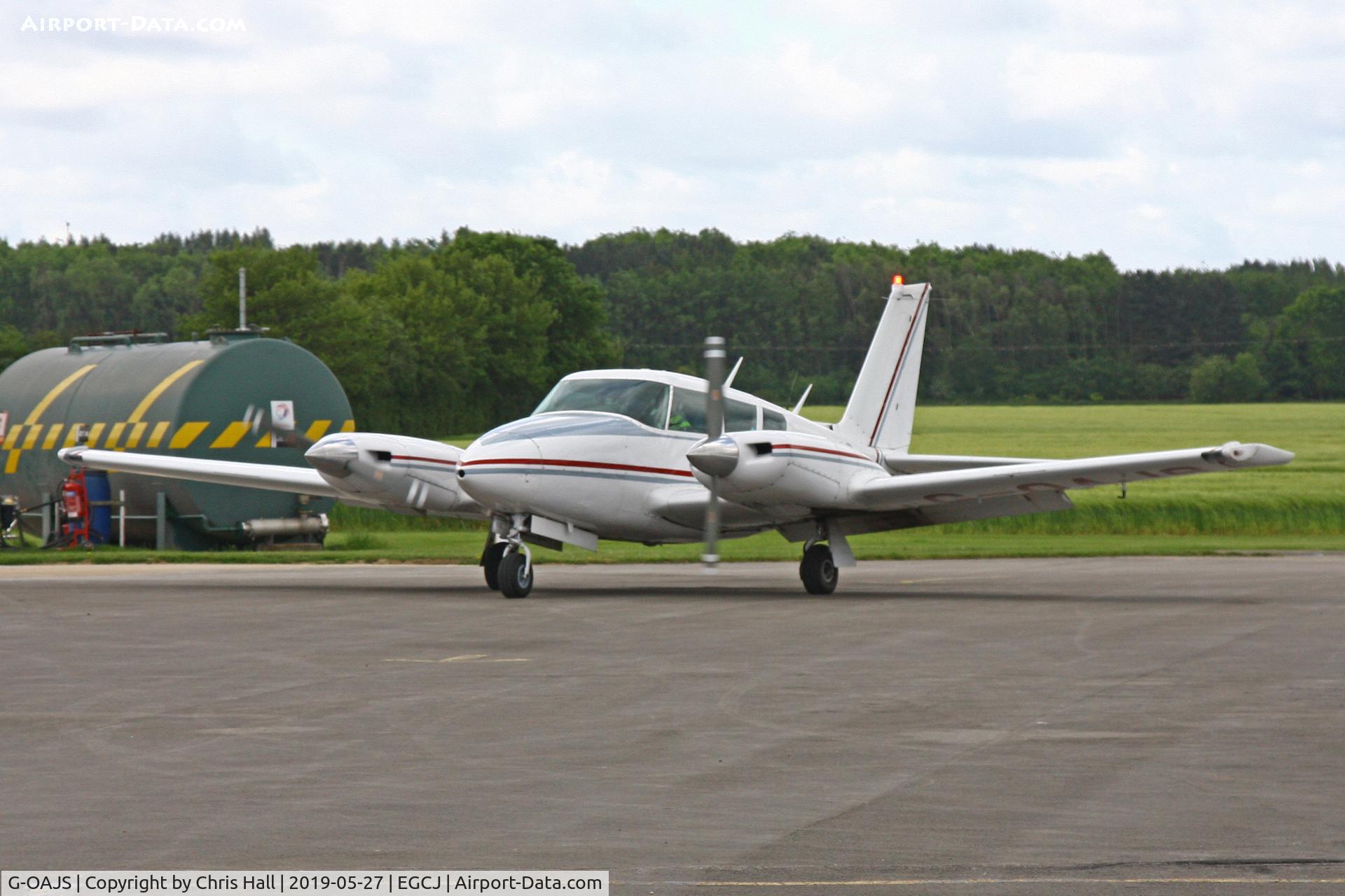 G-OAJS, 1970 Piper PA-39 Twin Comanche C/R C/N 39-15, Sherburn in Elmet