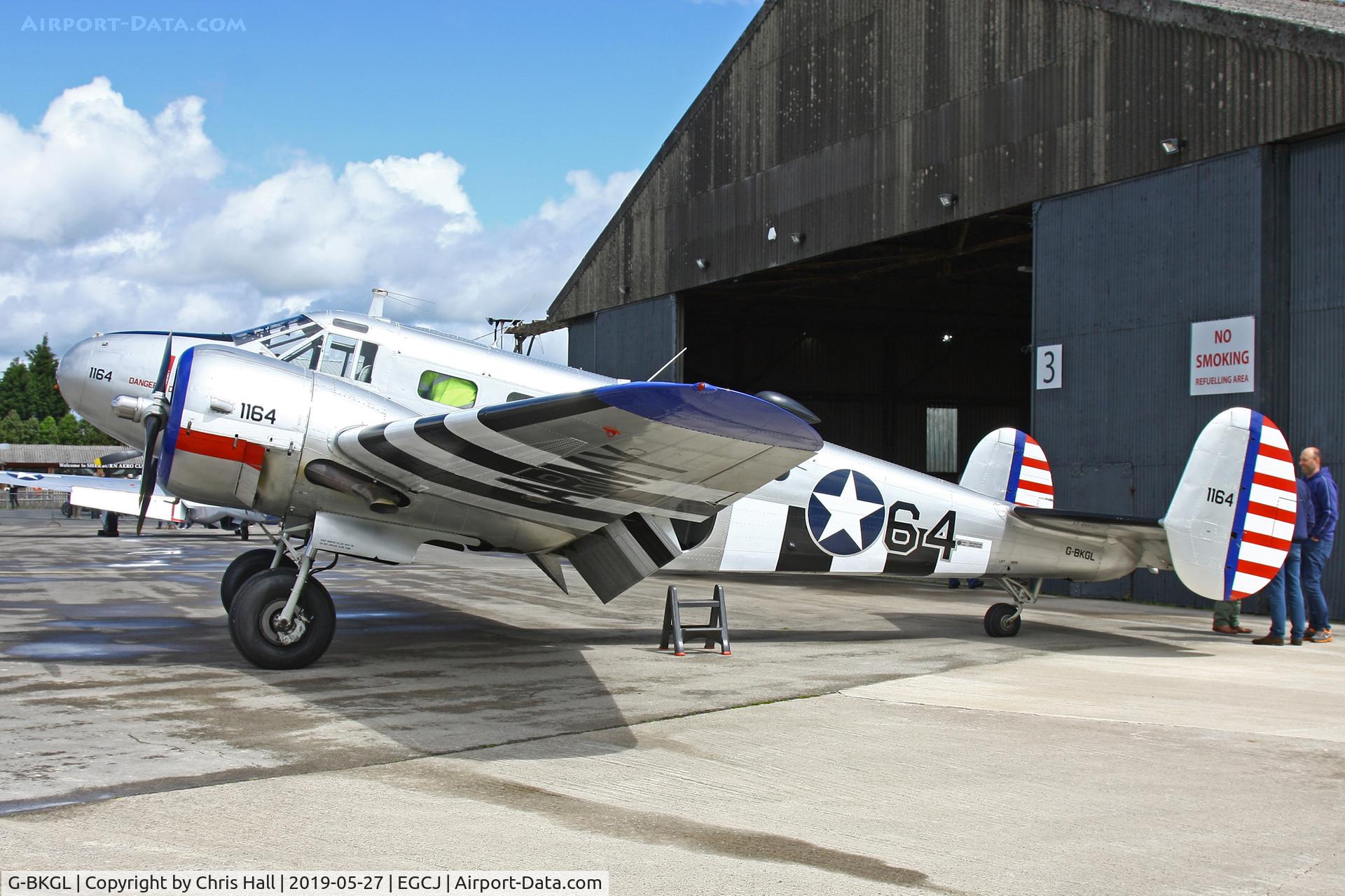 G-BKGL, 1952 Beech Expeditor 3TM C/N CA-164 (A-764), Sherburn in Elmet
