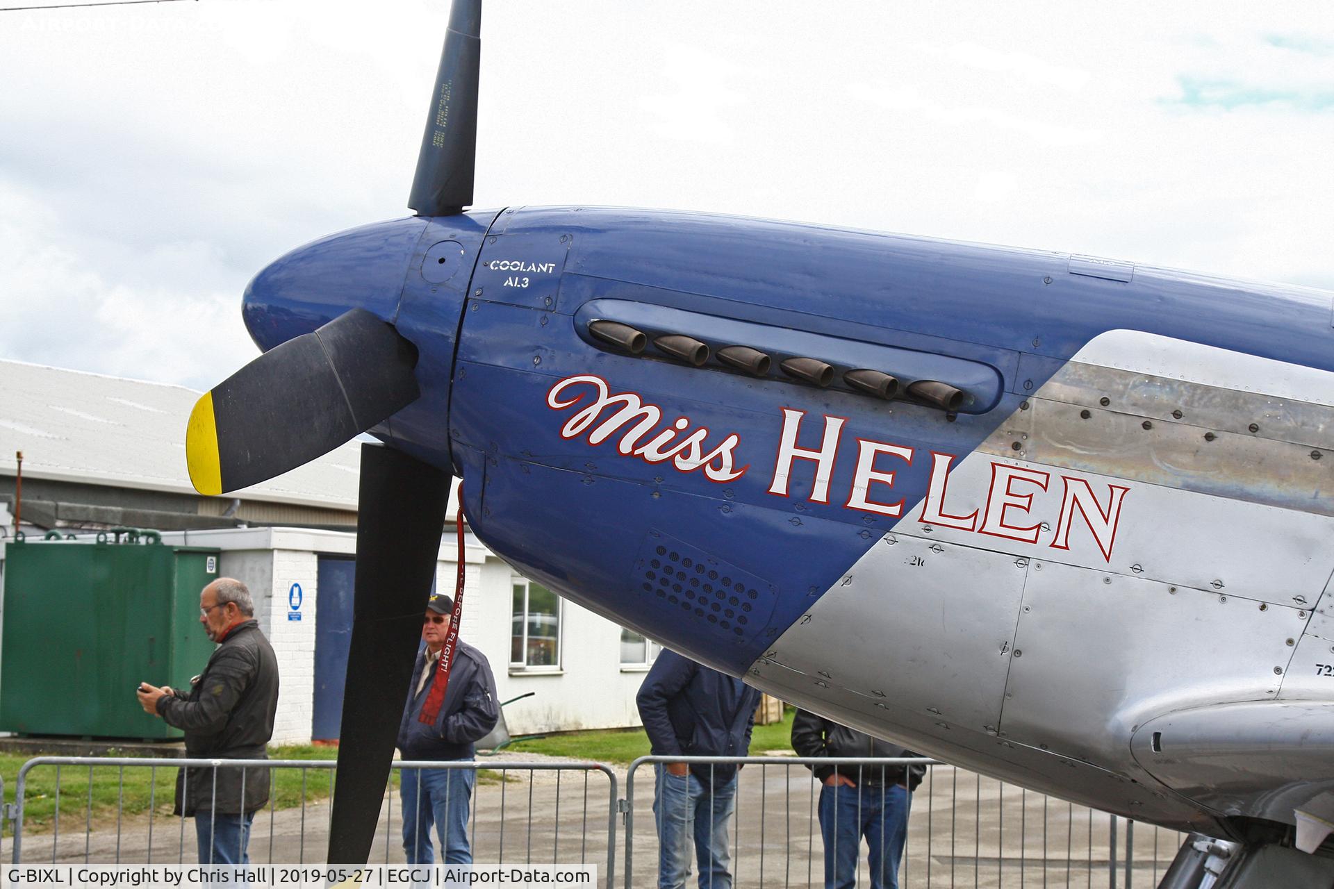 G-BIXL, 1944 North American P-51D Mustang C/N 122-38675, Sherburn in Elmet