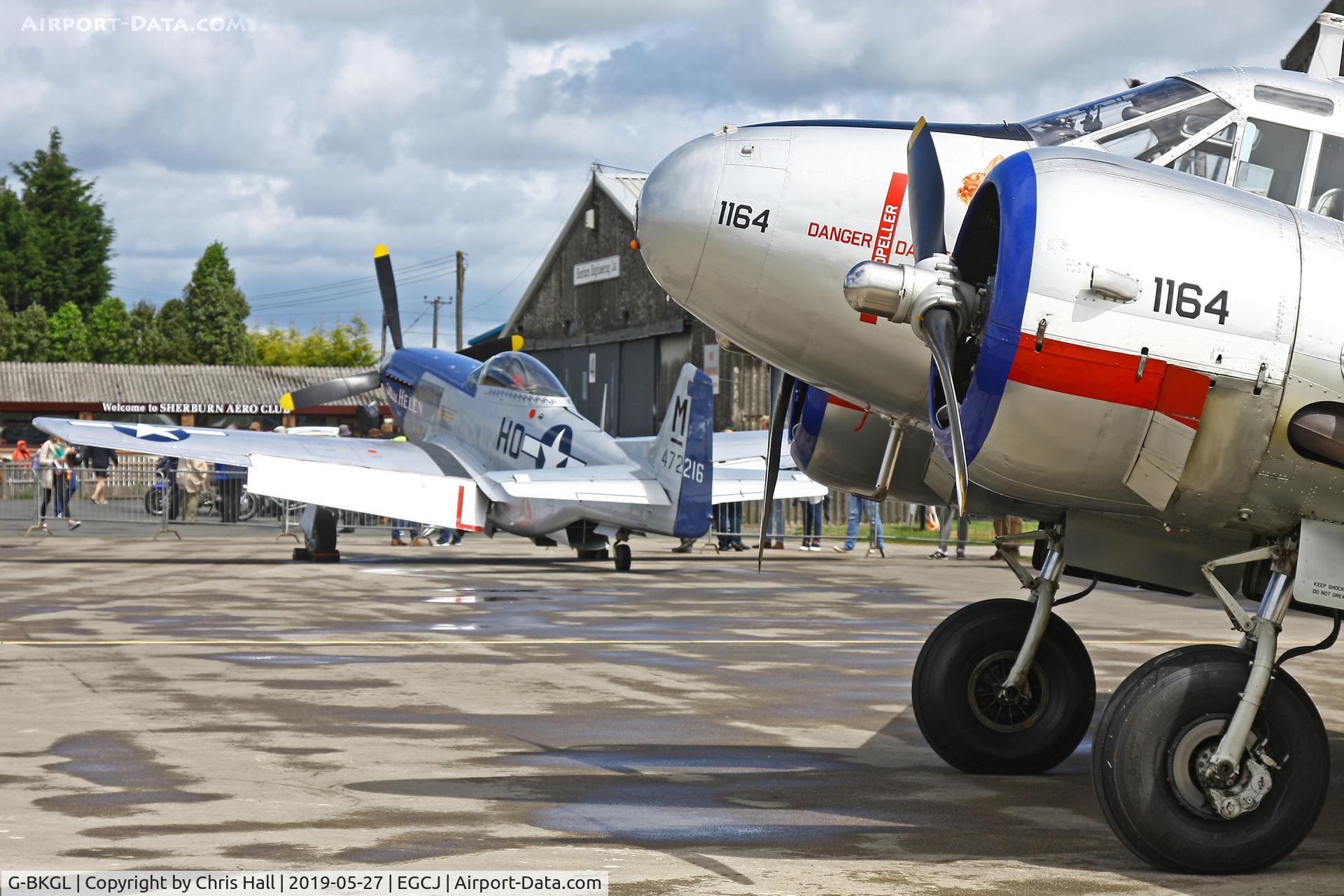 G-BKGL, 1952 Beech Expeditor 3TM C/N CA-164 (A-764), Sherburn in Elmet