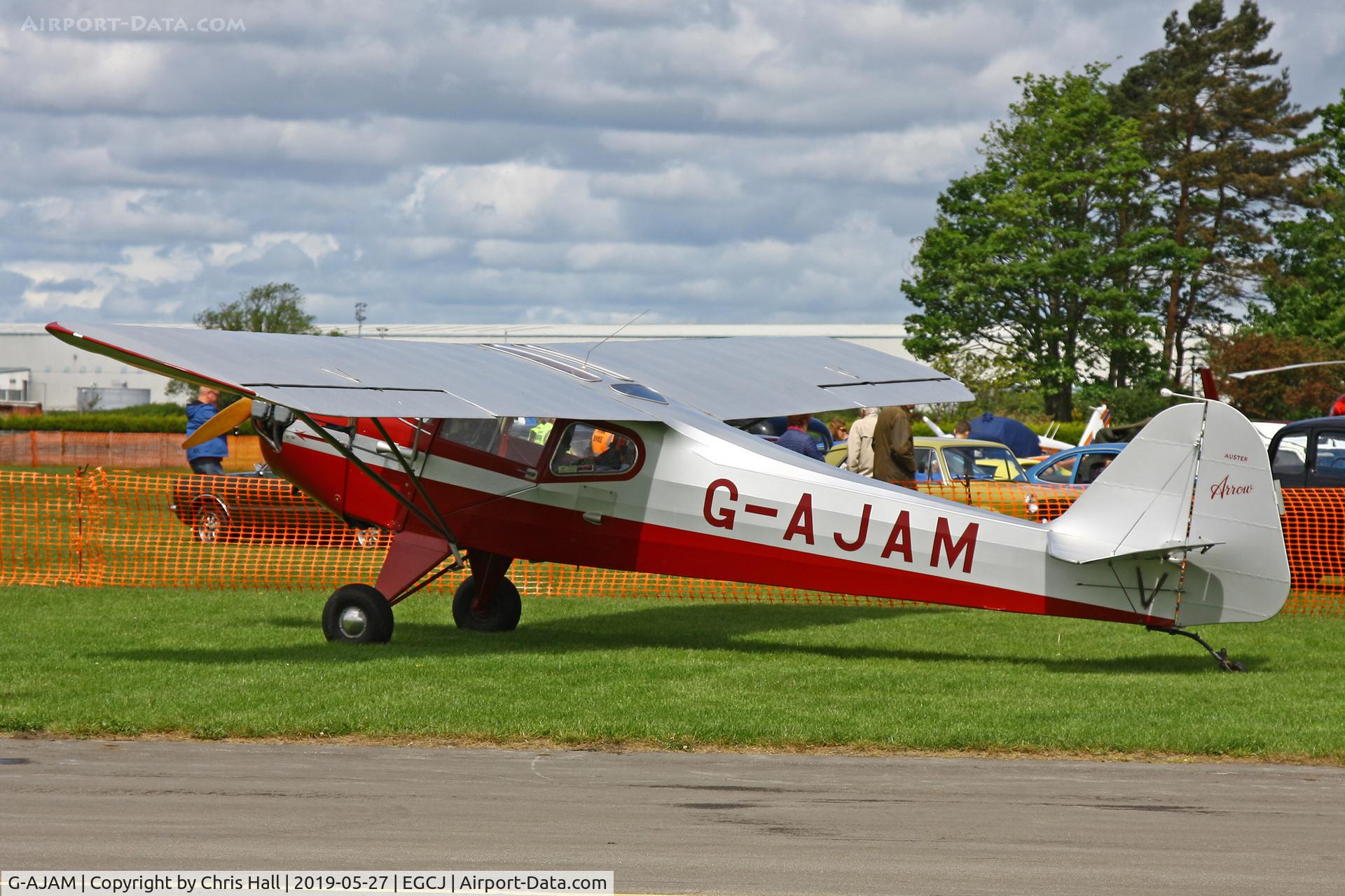 G-AJAM, 1946 Auster J-2 Arrow C/N 2371, Sherburn in Elmet