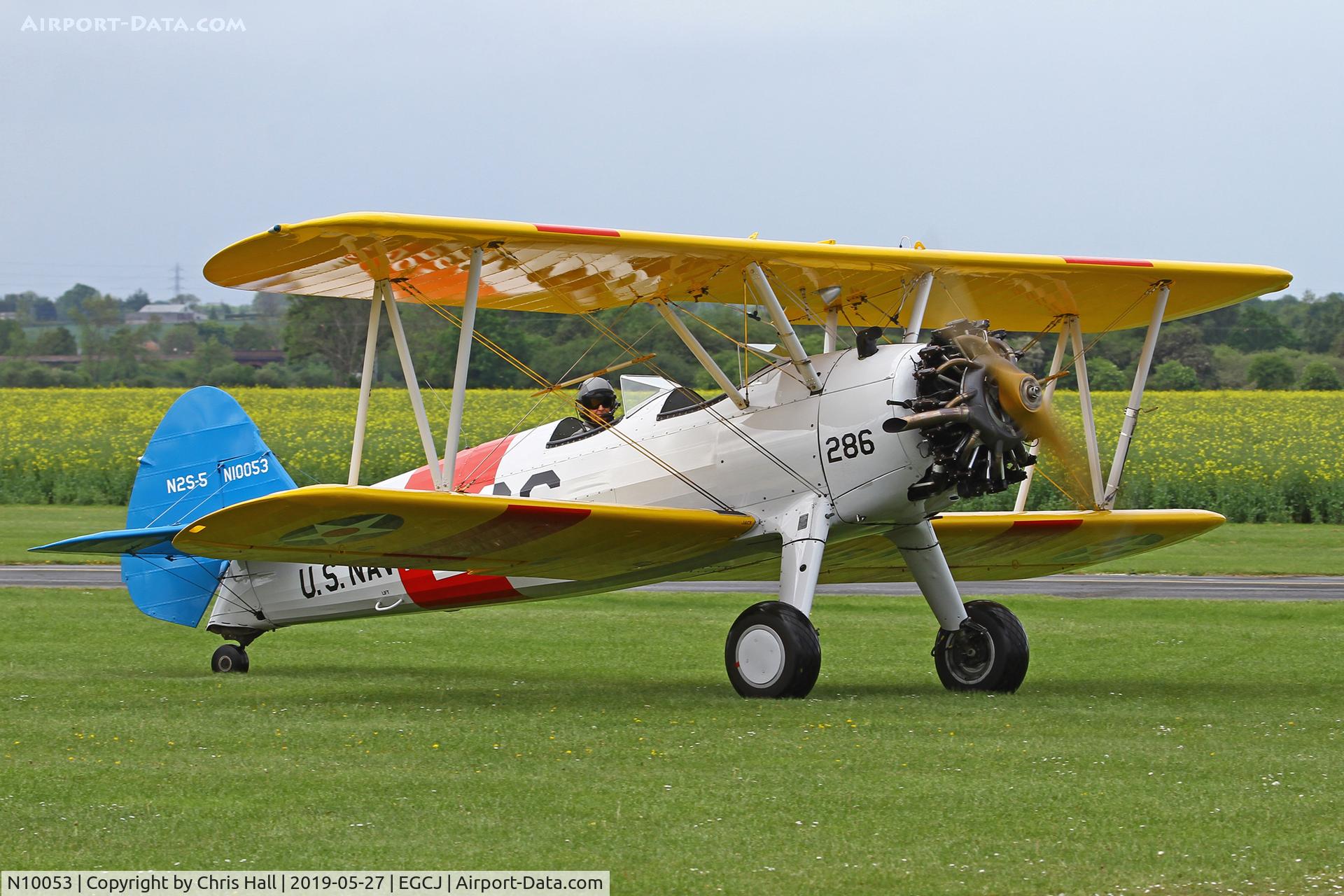 N10053, Boeing A75N1 C/N 75-4986, Sherburn in Elmet