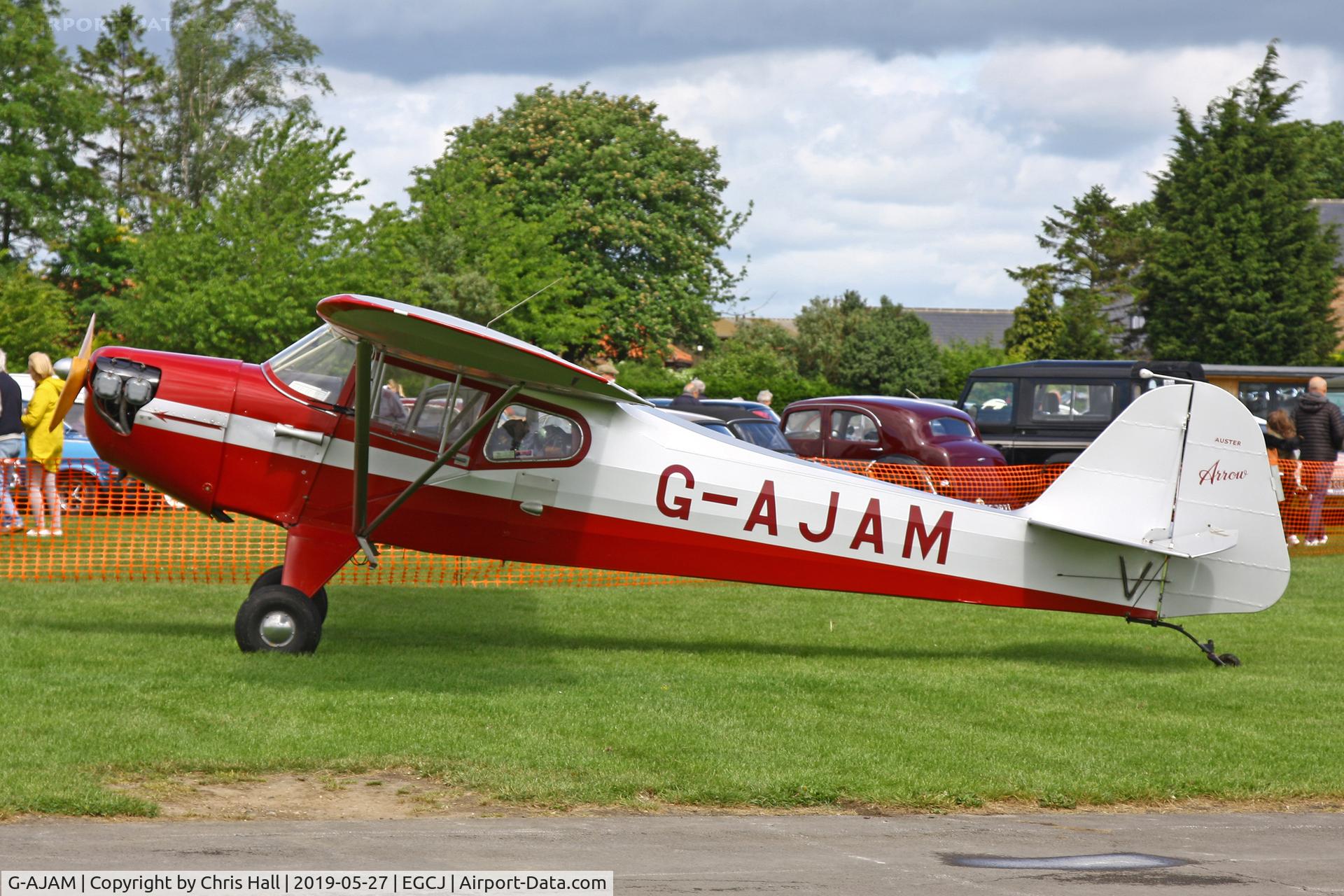 G-AJAM, 1946 Auster J-2 Arrow C/N 2371, Sherburn in Elmet
