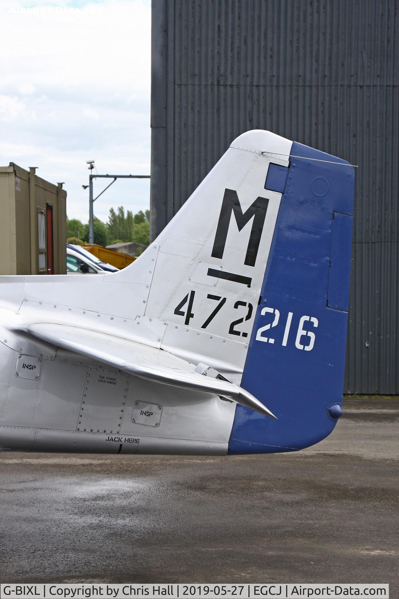 G-BIXL, 1944 North American P-51D Mustang C/N 122-38675, Sherburn in Elmet