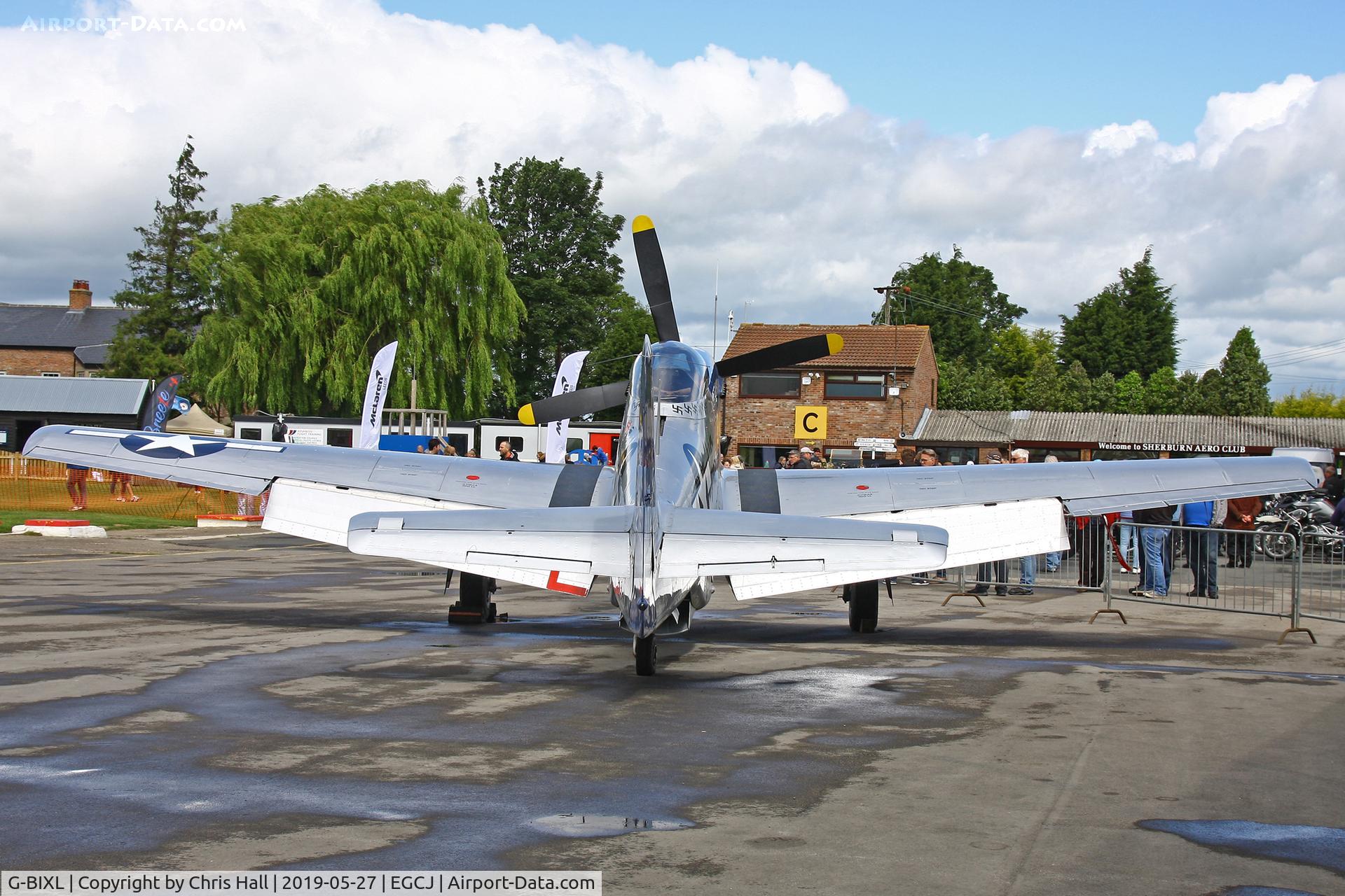 G-BIXL, 1944 North American P-51D Mustang C/N 122-38675, Sherburn in Elmet