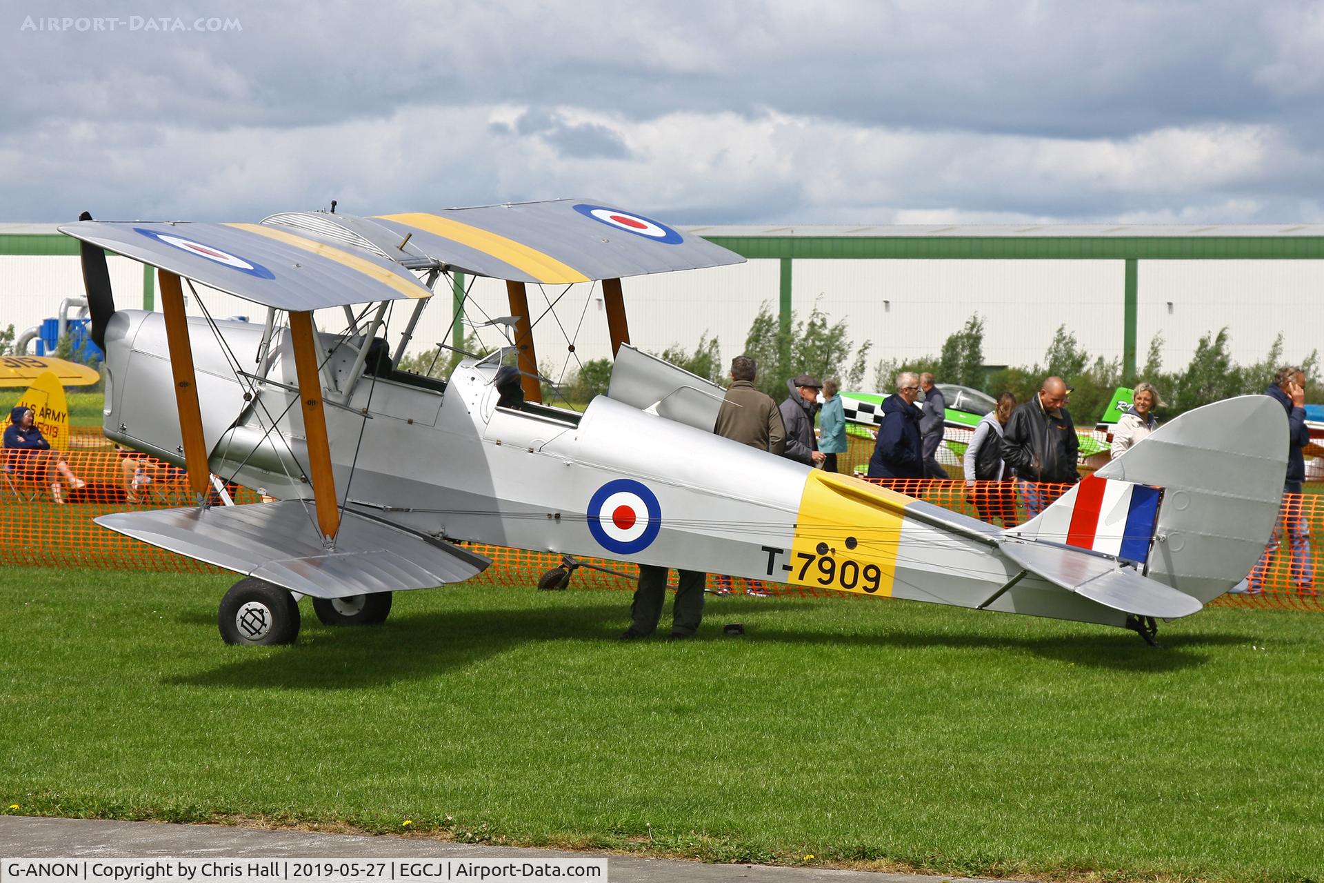 G-ANON, 1941 De Havilland DH-82A Tiger Moth II C/N 84270, Sherburn in Elmet
