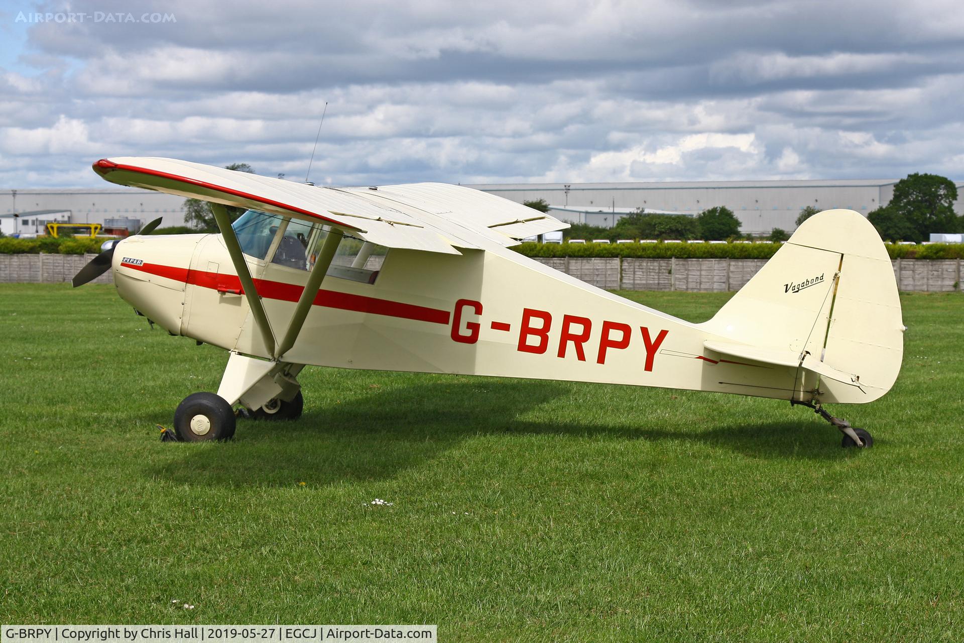 G-BRPY, 1948 Piper PA-15 Vagabond Vagabond C/N 15-141, Sherburn in Elmet