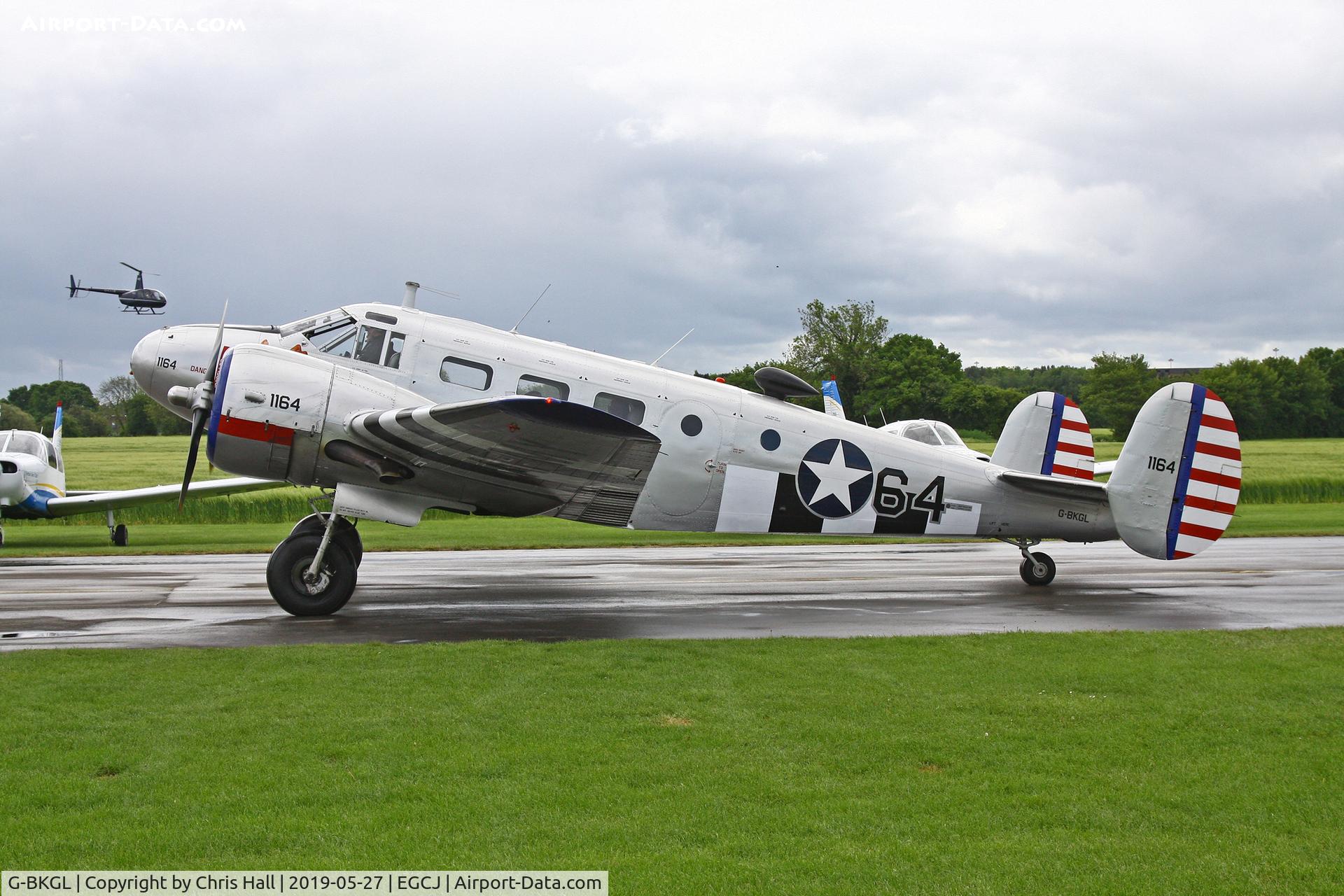 G-BKGL, 1952 Beech Expeditor 3TM C/N CA-164 (A-764), Sherburn in Elmet