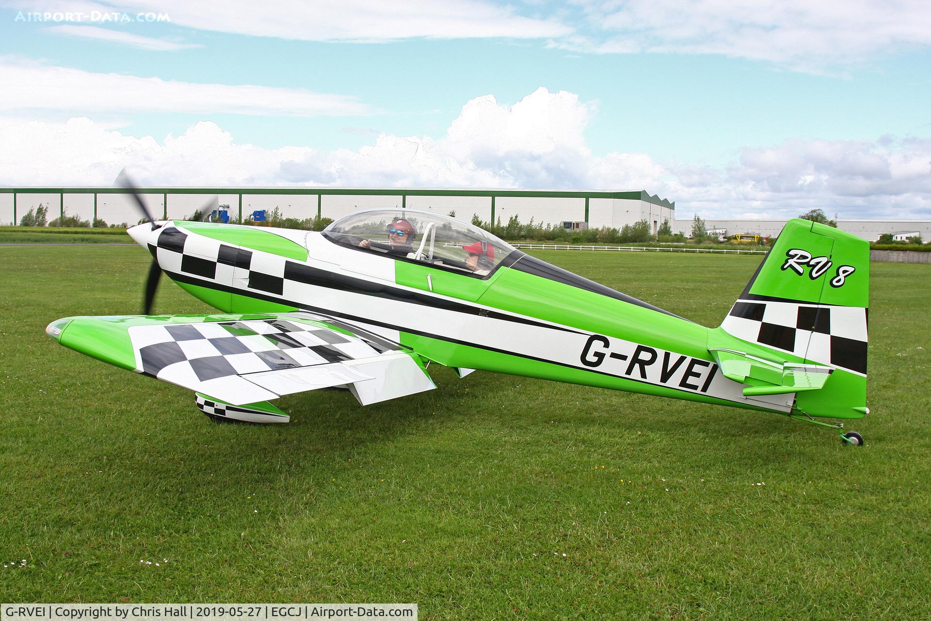 G-RVEI, 2011 Vans RV-8 C/N LAA 303-14961, Sherburn in Elmet