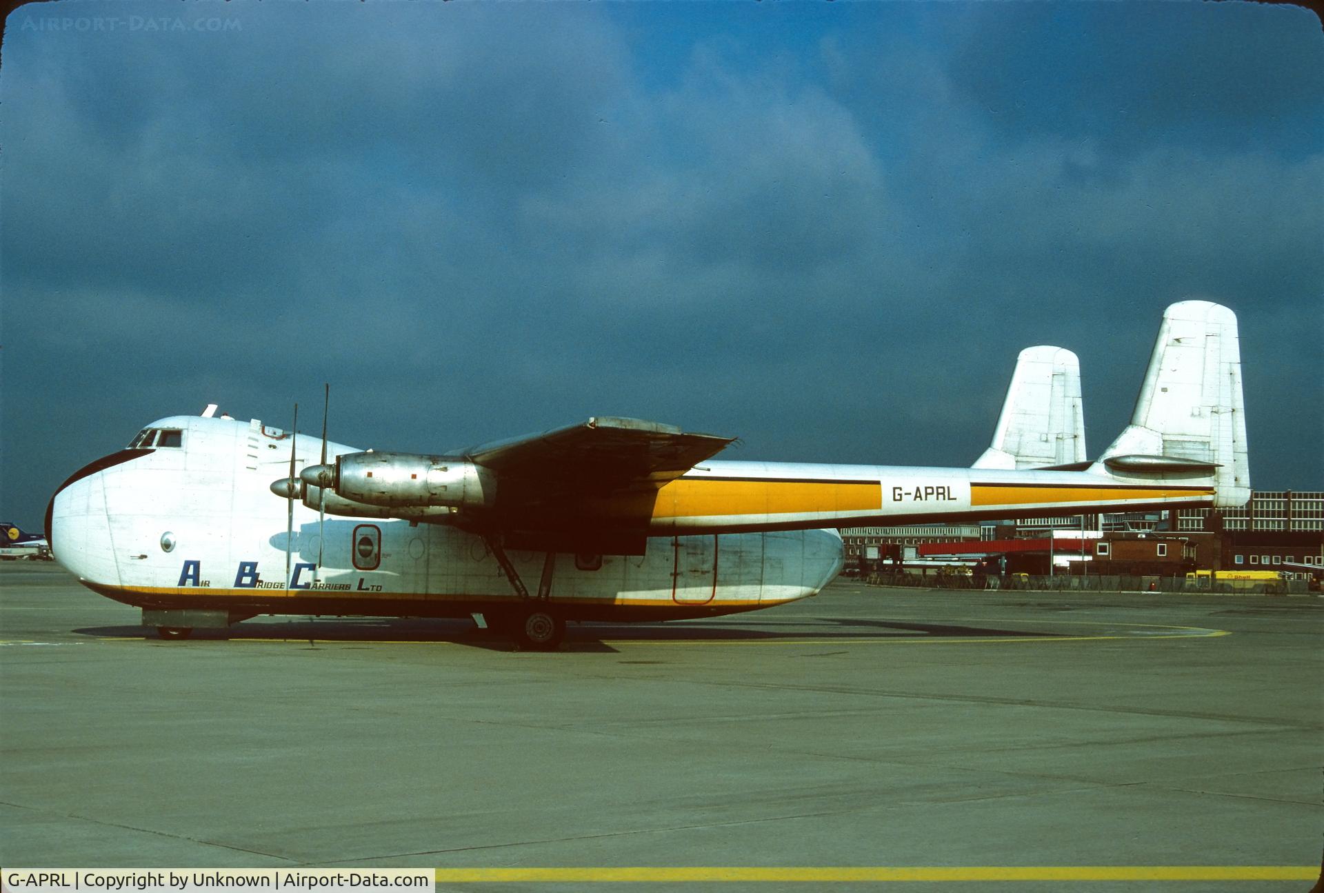 G-APRL, 1959 Armstrong Whitworth AW650 Argosy 101 C/N 6652, Unknown 2.1980