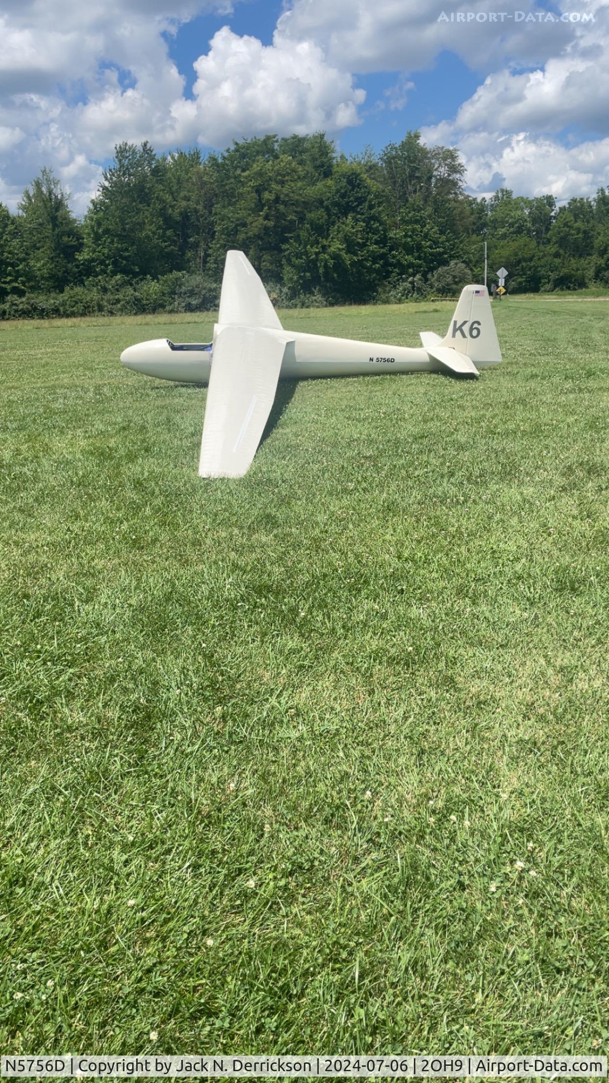 N5756D, Schleicher Ka-6CR Rhonsegler C/N 247, Ka-6 standard converted to Cr model