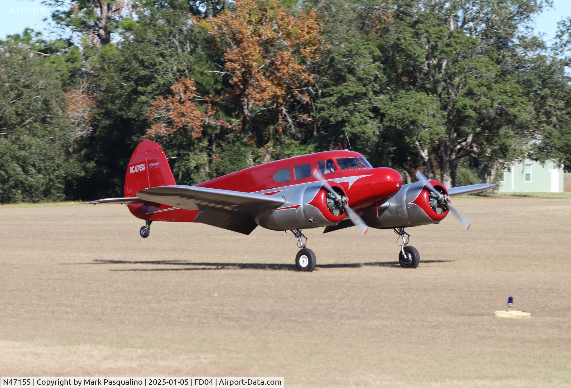 N47155, 1943 Cessna UC-78 (T-50) Bobcat Bobcat C/N 5264, Cessna UC-78