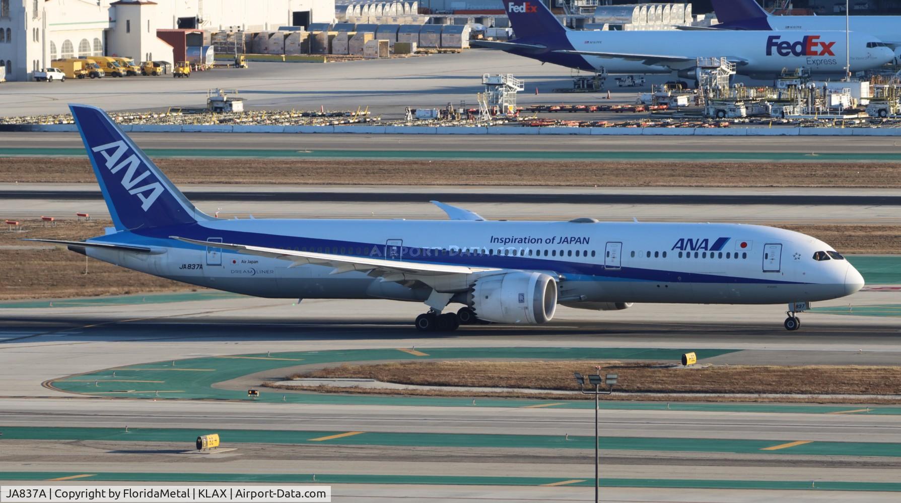 JA837A, 2015 Boeing 787-9 Dreamliner C/N 34526, ANA 789 zx lax-hnd, rjtt