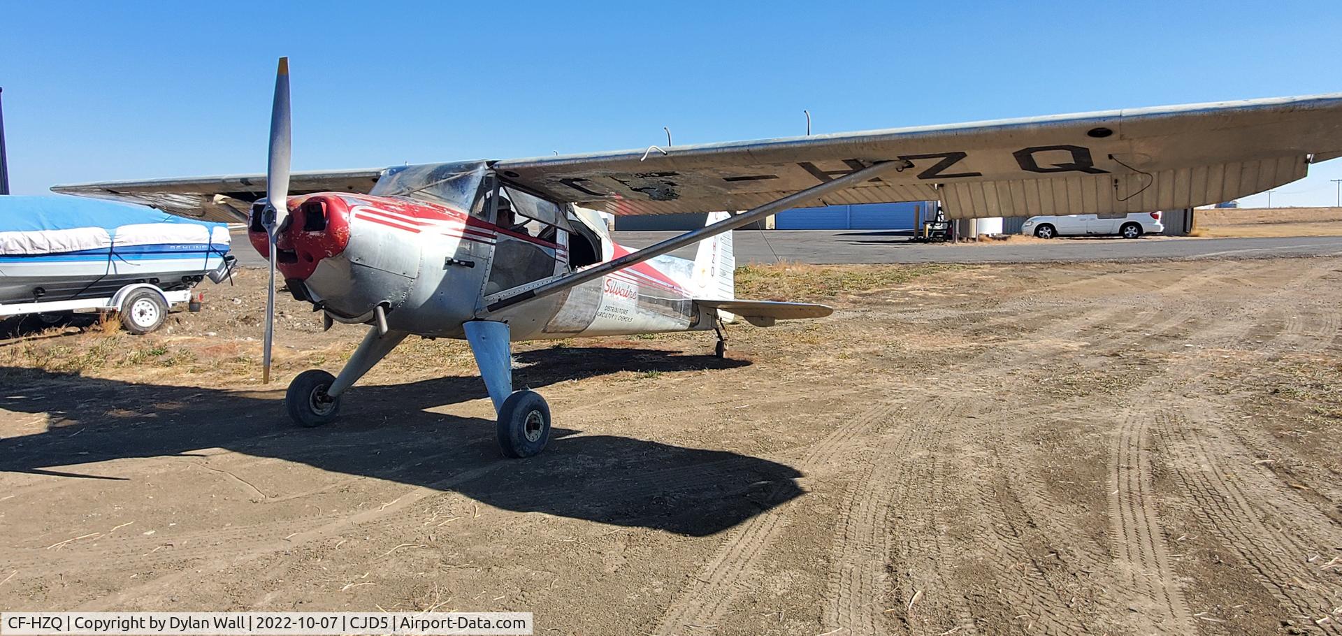 CF-HZQ, 1946 Luscombe T8F Silvaire C/N 6622, Assembled for the first time since 1971. extreme corrosion damage from chemical residue and poor storage.