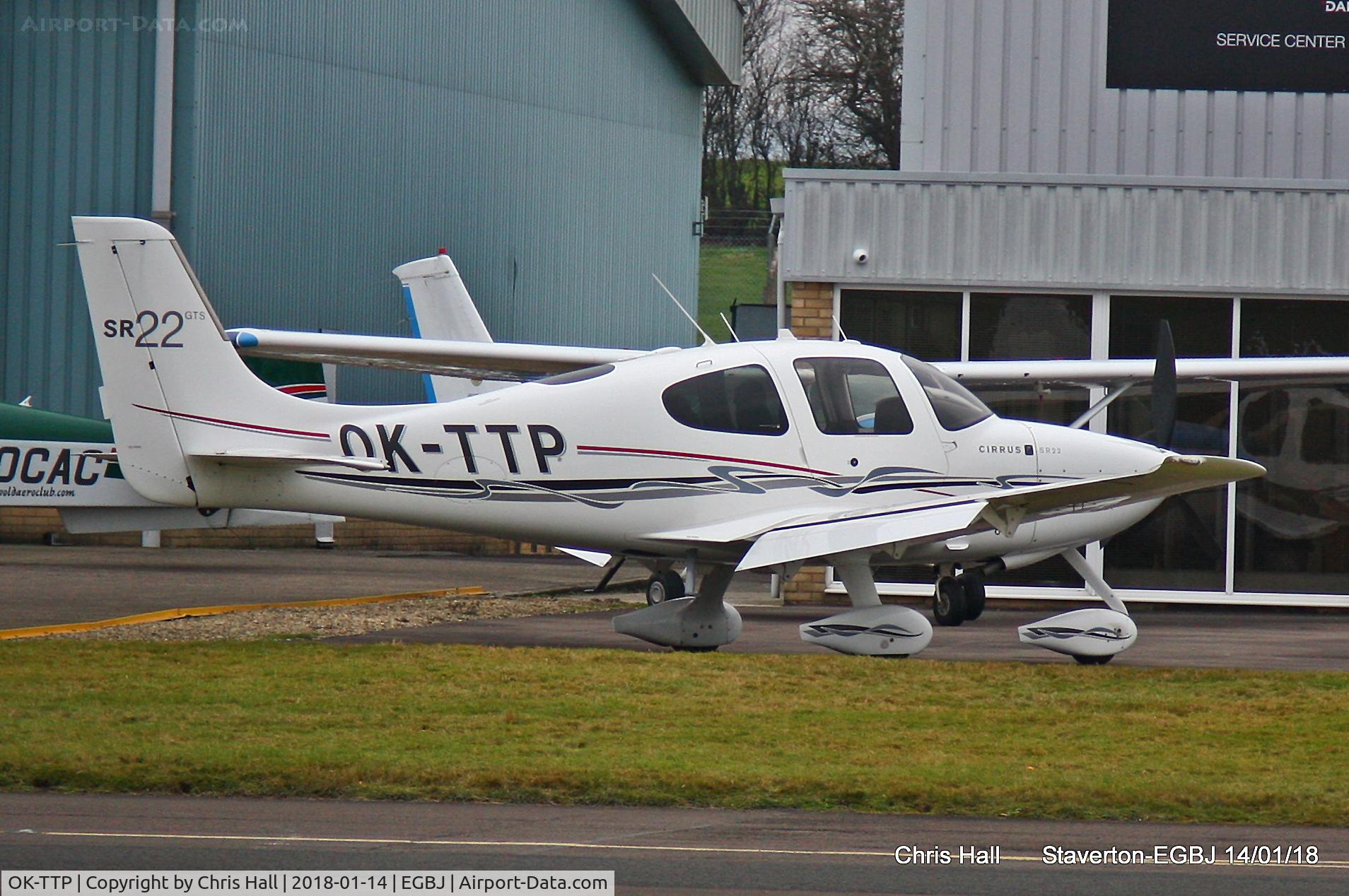 OK-TTP, 2010 Cirrus SR22 GTS C/N 3698, Staverton