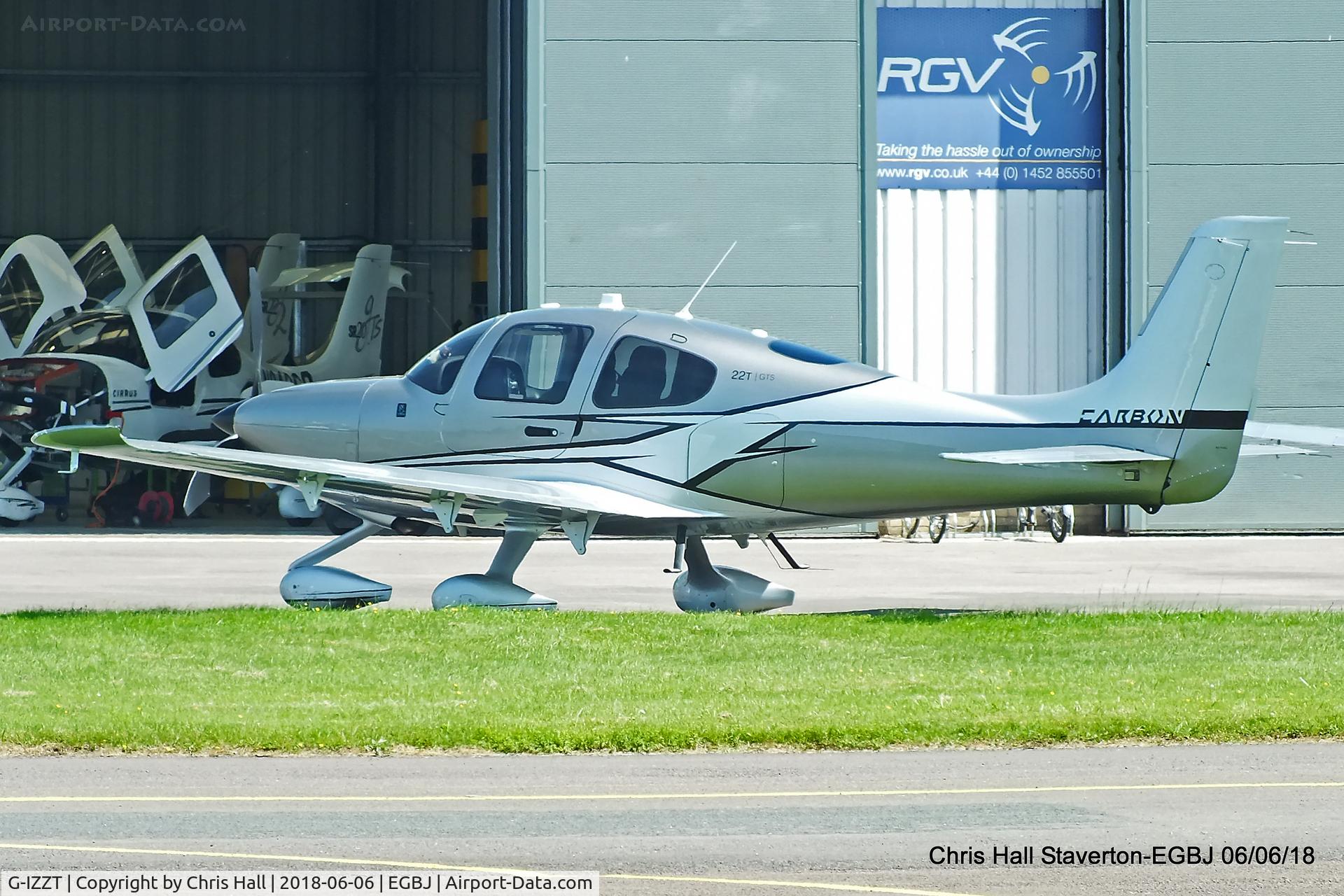 G-IZZT, 2018 Cirrus SR-22T G6-GTS Carbon C/N 1714, Staverton