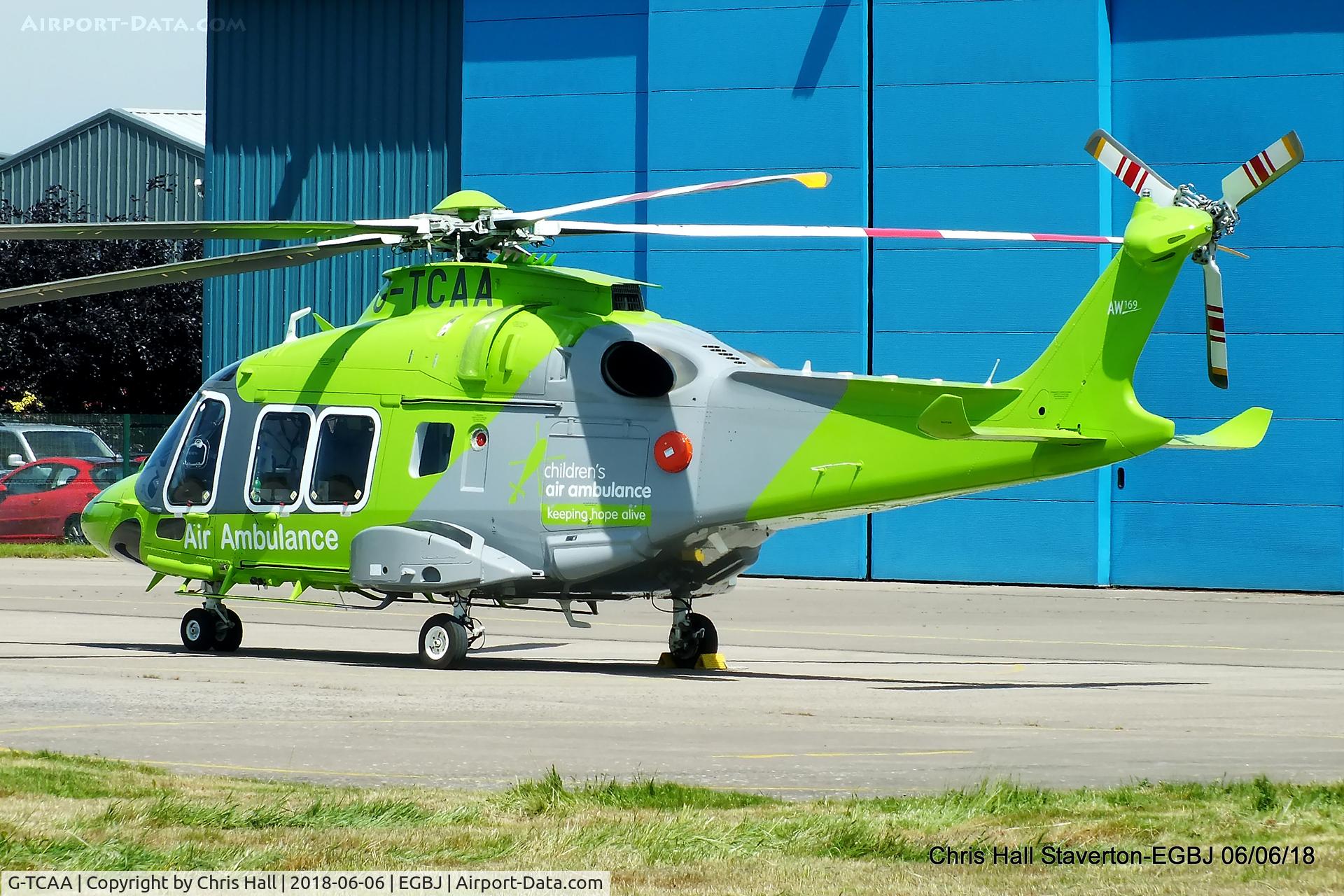 G-TCAA, 2016 AgustaWestland AW-169 C/N 69038, Staverton