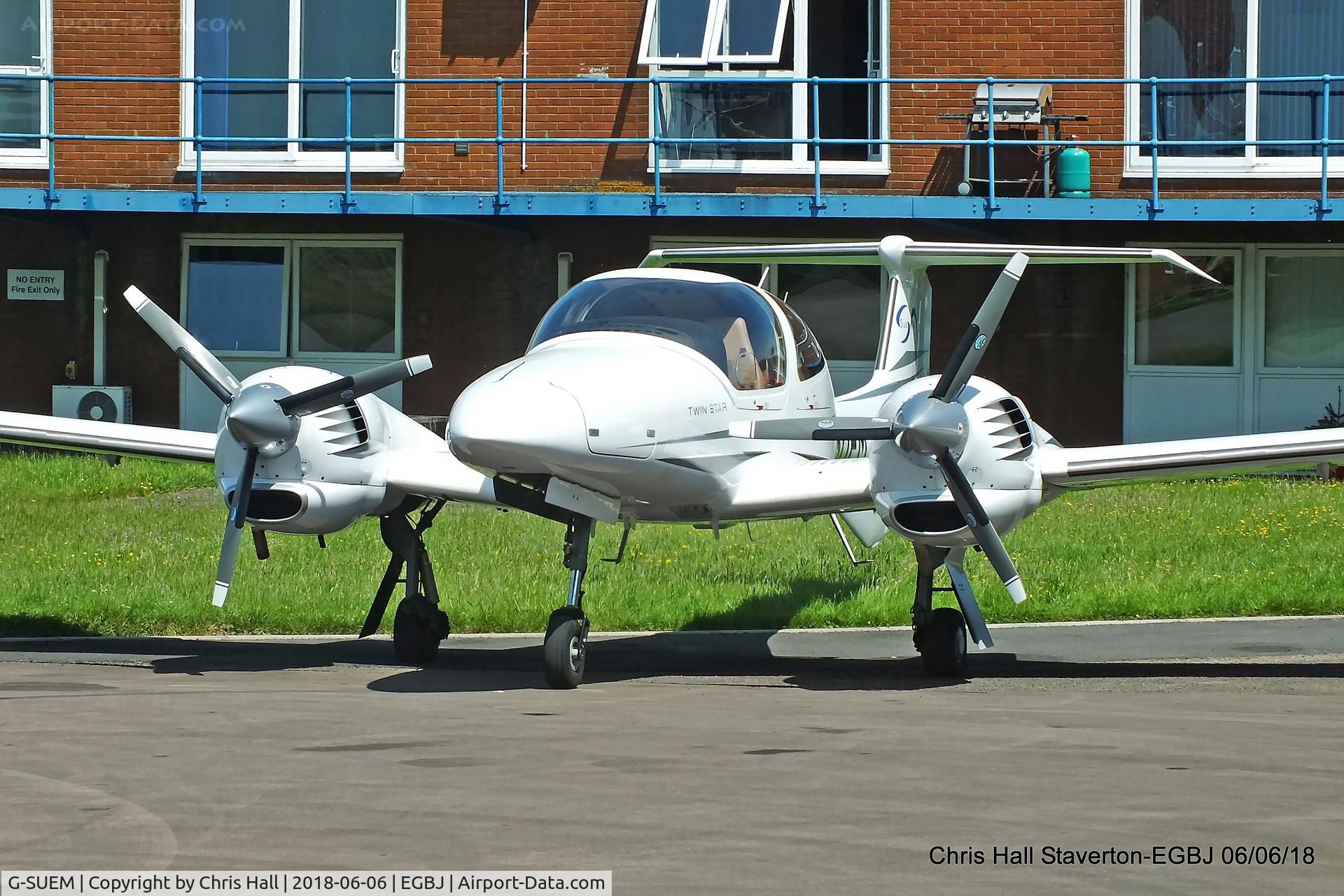 G-SUEM, 2008 Diamond DA-42 Twin Star C/N 42.332, Staverton