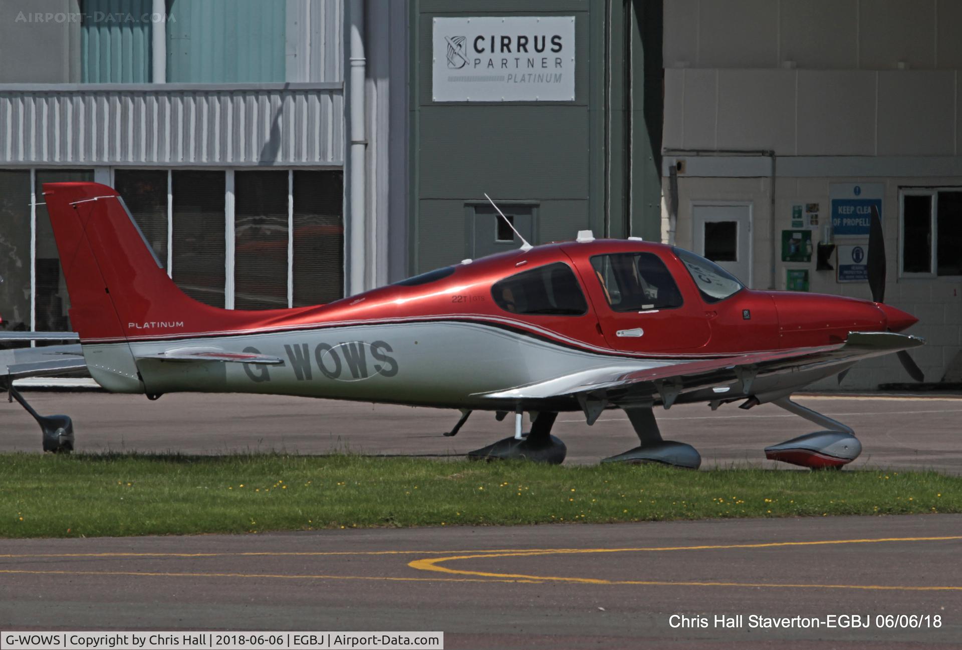 G-WOWS, 2018 Cirrus SR22T C/N 1712, Staverton