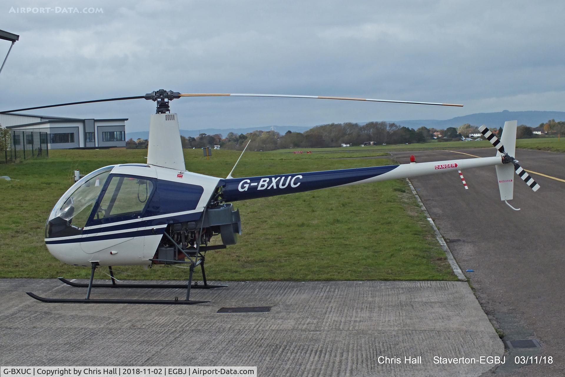 G-BXUC, 1988 Robinson R22 Beta C/N 0908, Staverton