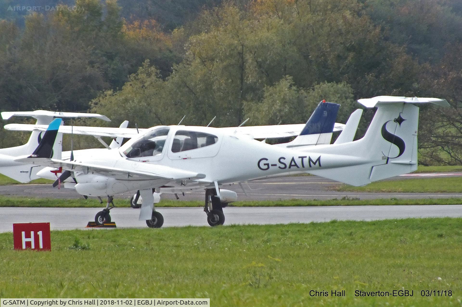 G-SATM, 2008 Diamond DA-42M Twin Star C/N 42.M005, Staverton
