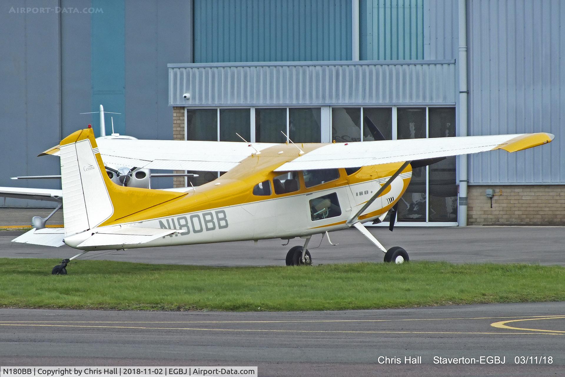 N180BB, 1979 Cessna 180K Skywagon C/N 18053103, Staverton
