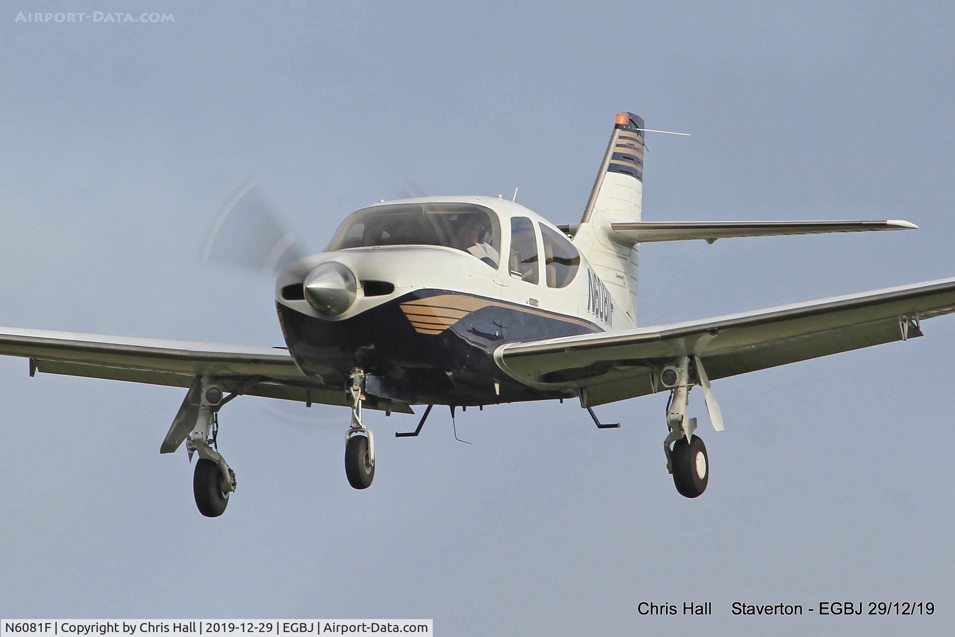 N6081F, 2001 Rockwell Commander 114-B C/N 14681, Staverton
