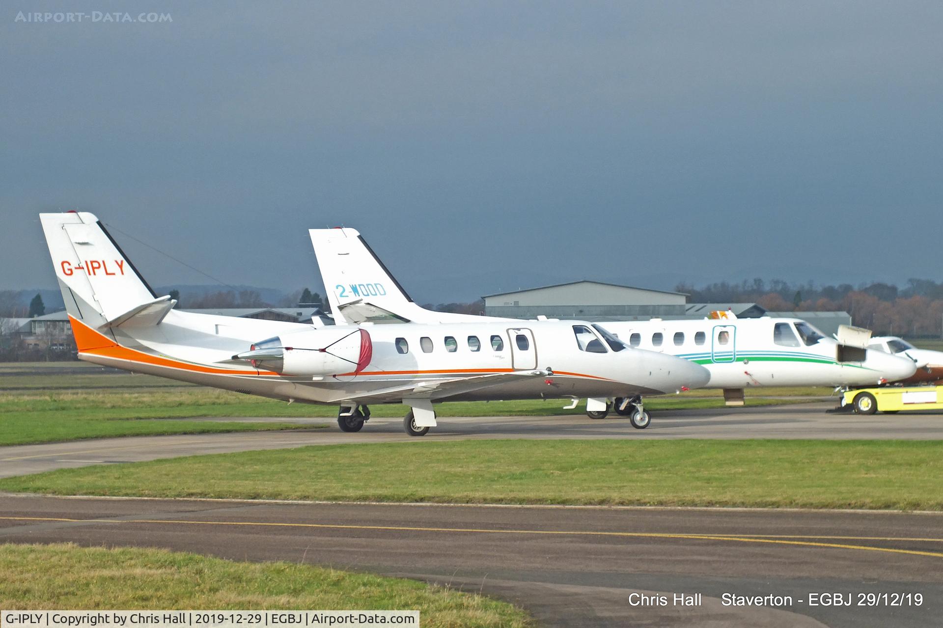 G-IPLY, 2000 Cessna 550 Citation Bravo C/N 550-0927, Staverton