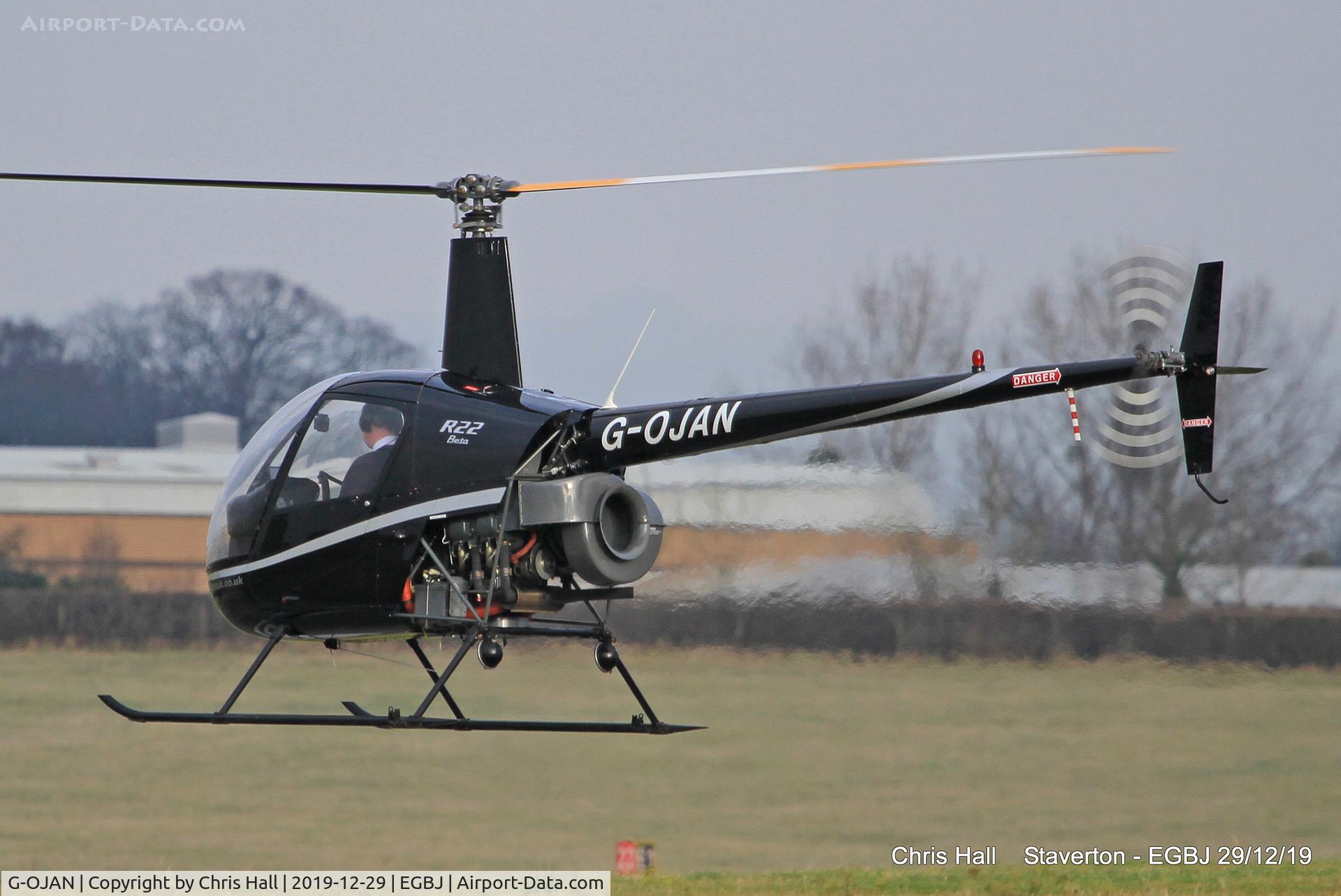 G-OJAN, 1991 Robinson R22 Beta C/N 2012, Staverton