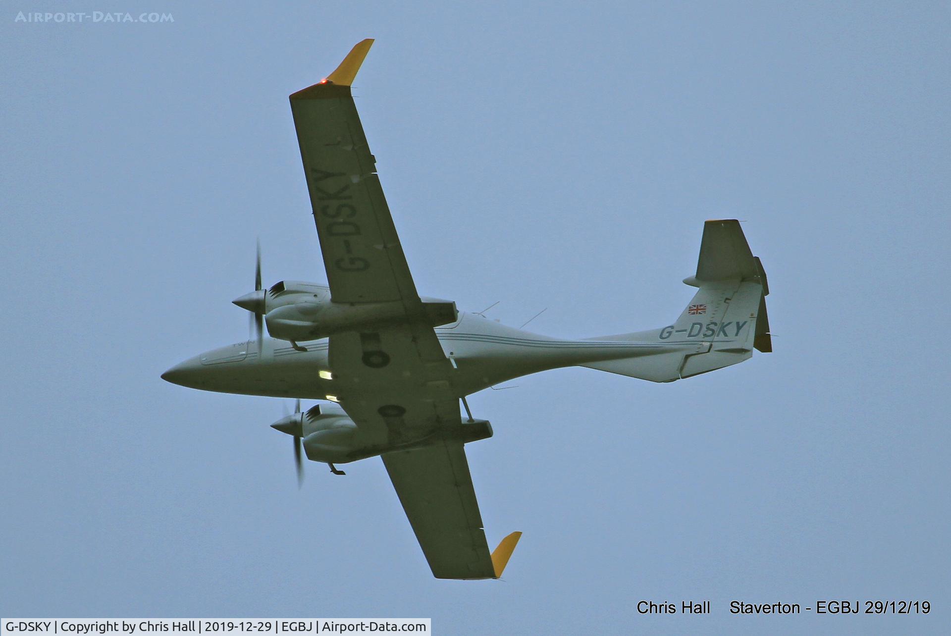 G-DSKY, 2005 Diamond DA-42 Twin Star C/N 42.084, Staverton