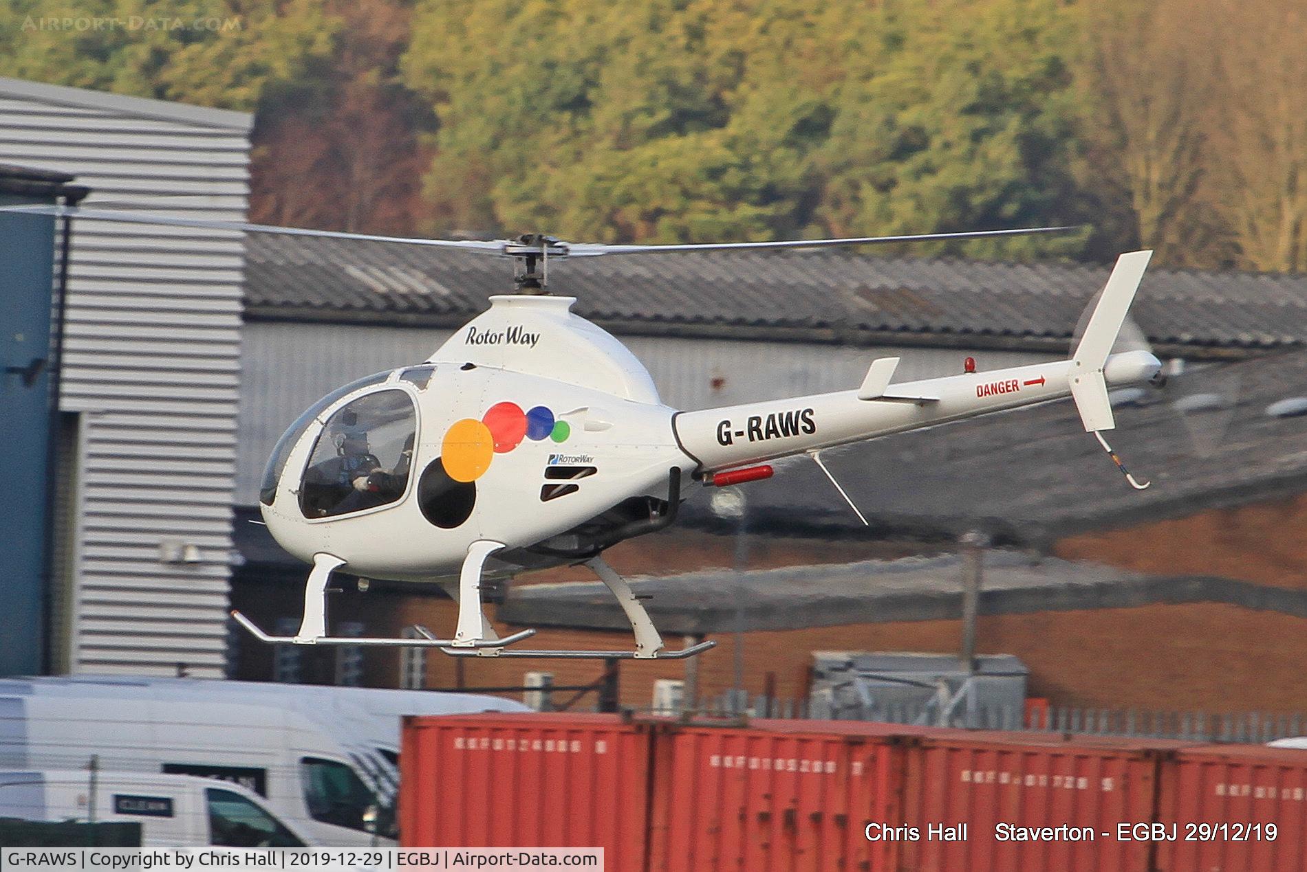 G-RAWS, 2001 Rotorway Exec 162F C/N 6492/6978, Staverton