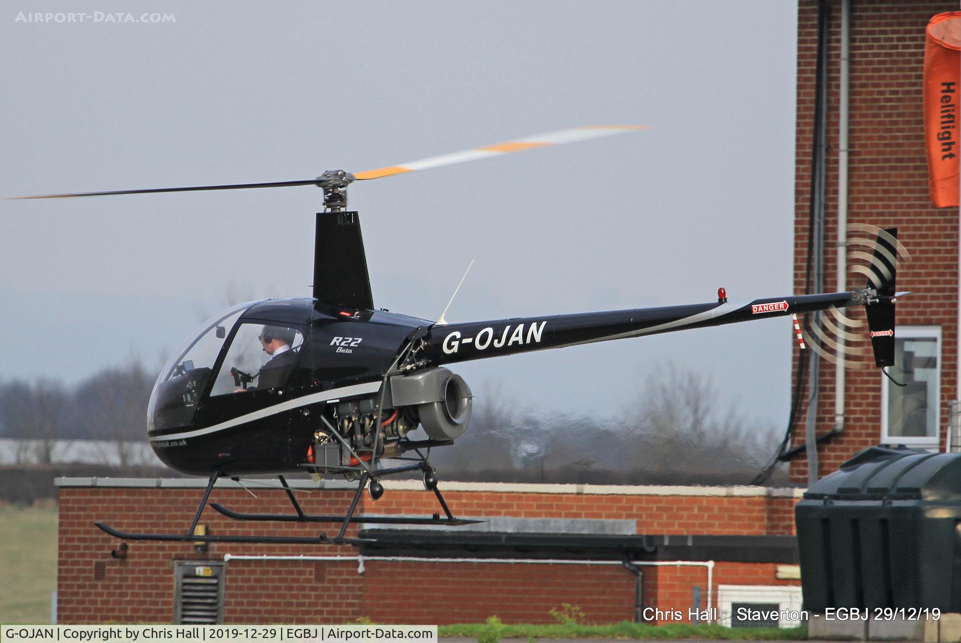 G-OJAN, 1991 Robinson R22 Beta C/N 2012, Staverton