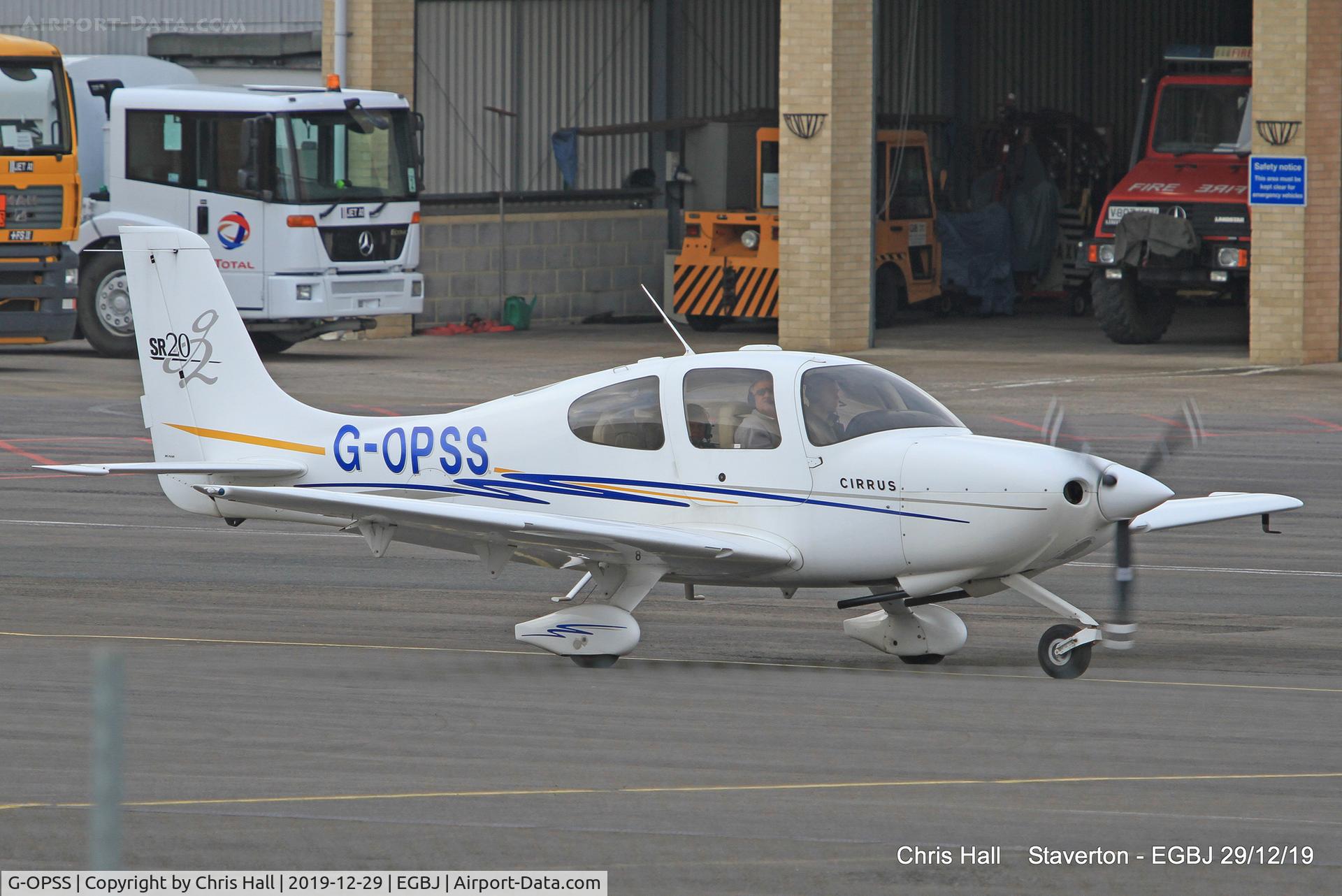 G-OPSS, 2004 Cirrus SR20 G2 C/N 1458, Staverton