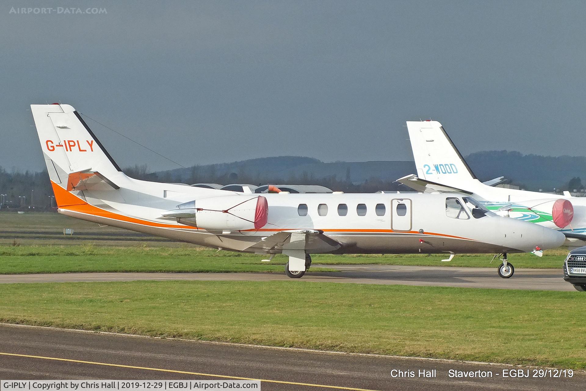 G-IPLY, 2000 Cessna 550 Citation Bravo C/N 550-0927, Staverton