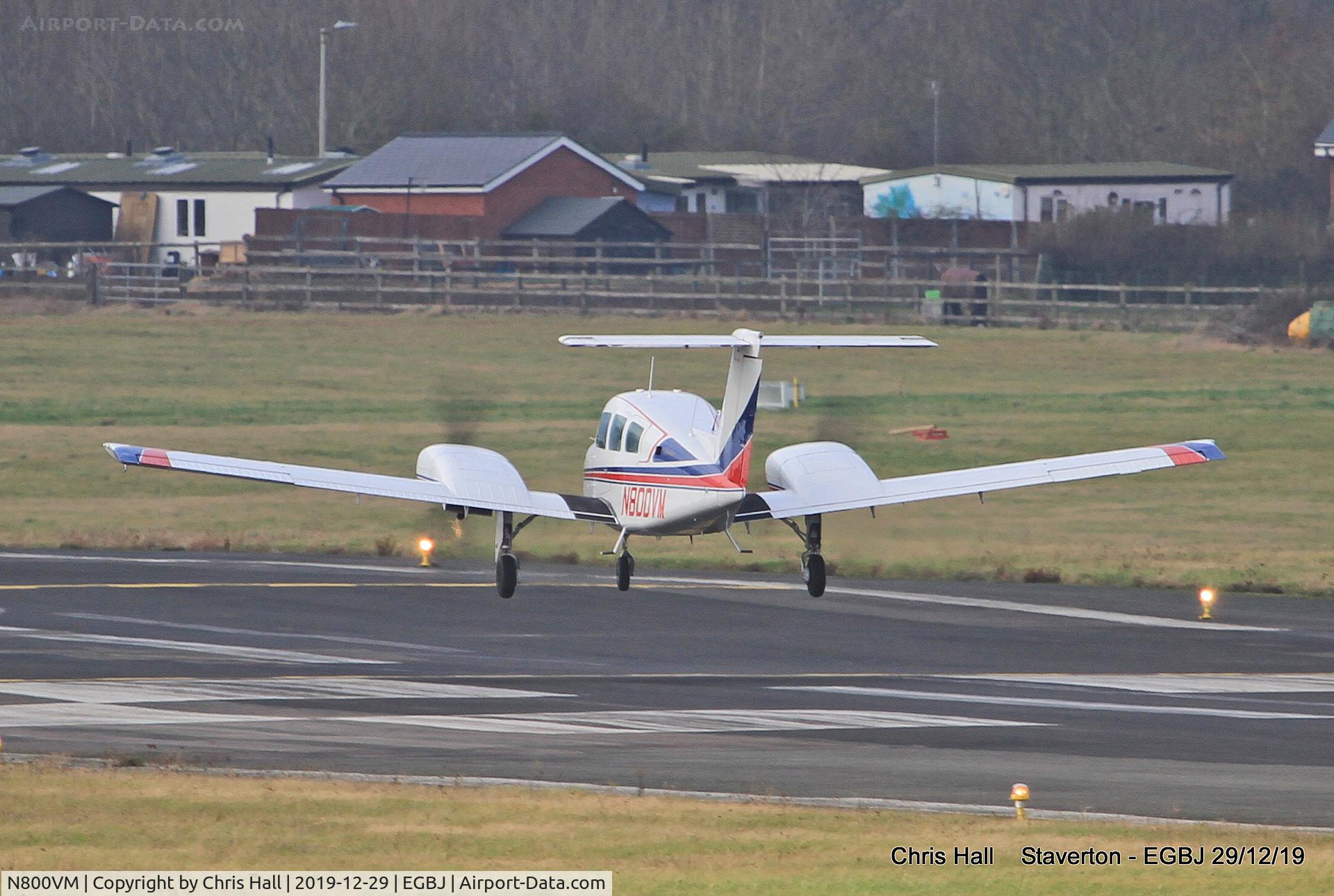 N800VM, 1980 Beech 76 Duchess C/N ME-318, Staverton