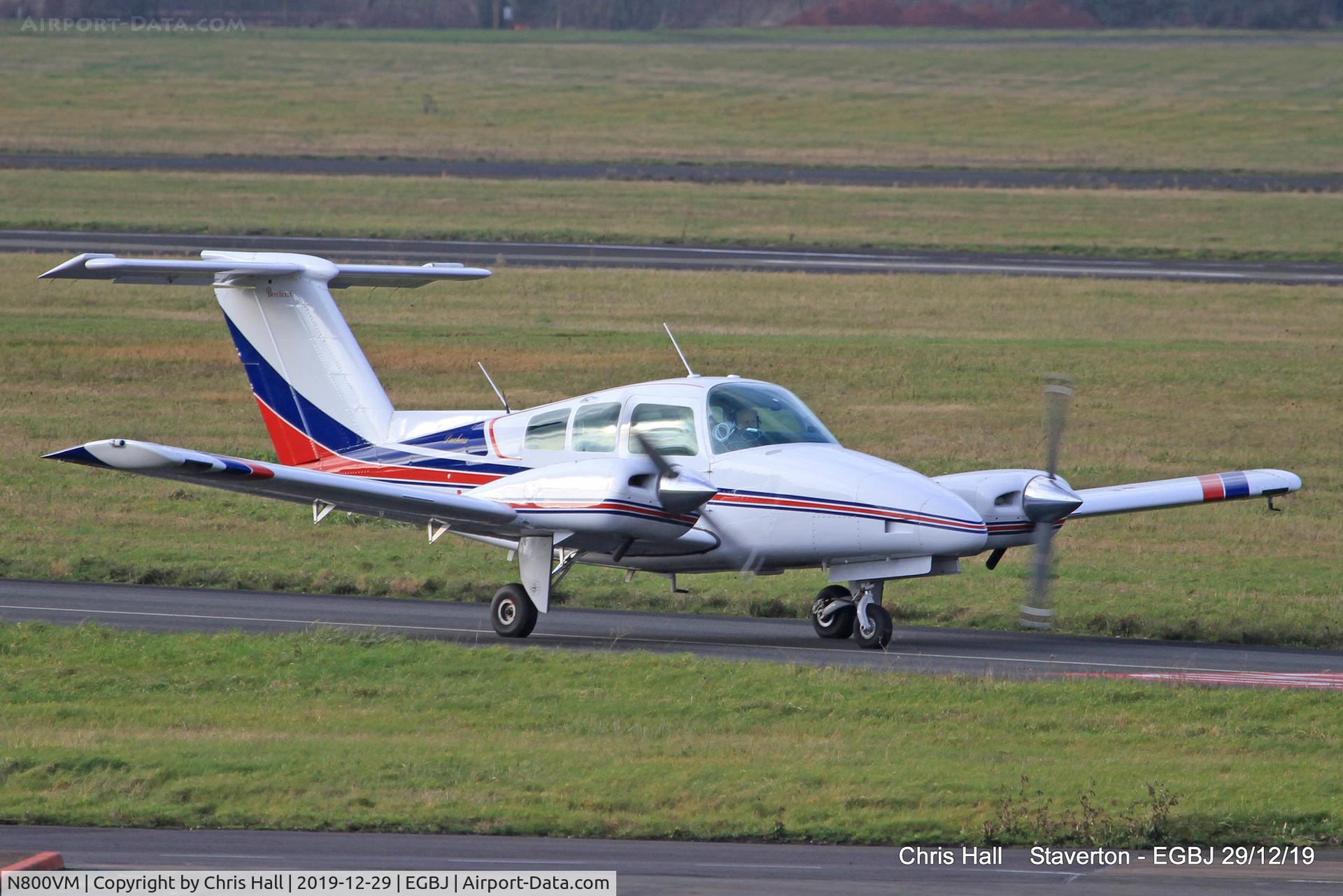 N800VM, 1980 Beech 76 Duchess C/N ME-318, Staverton