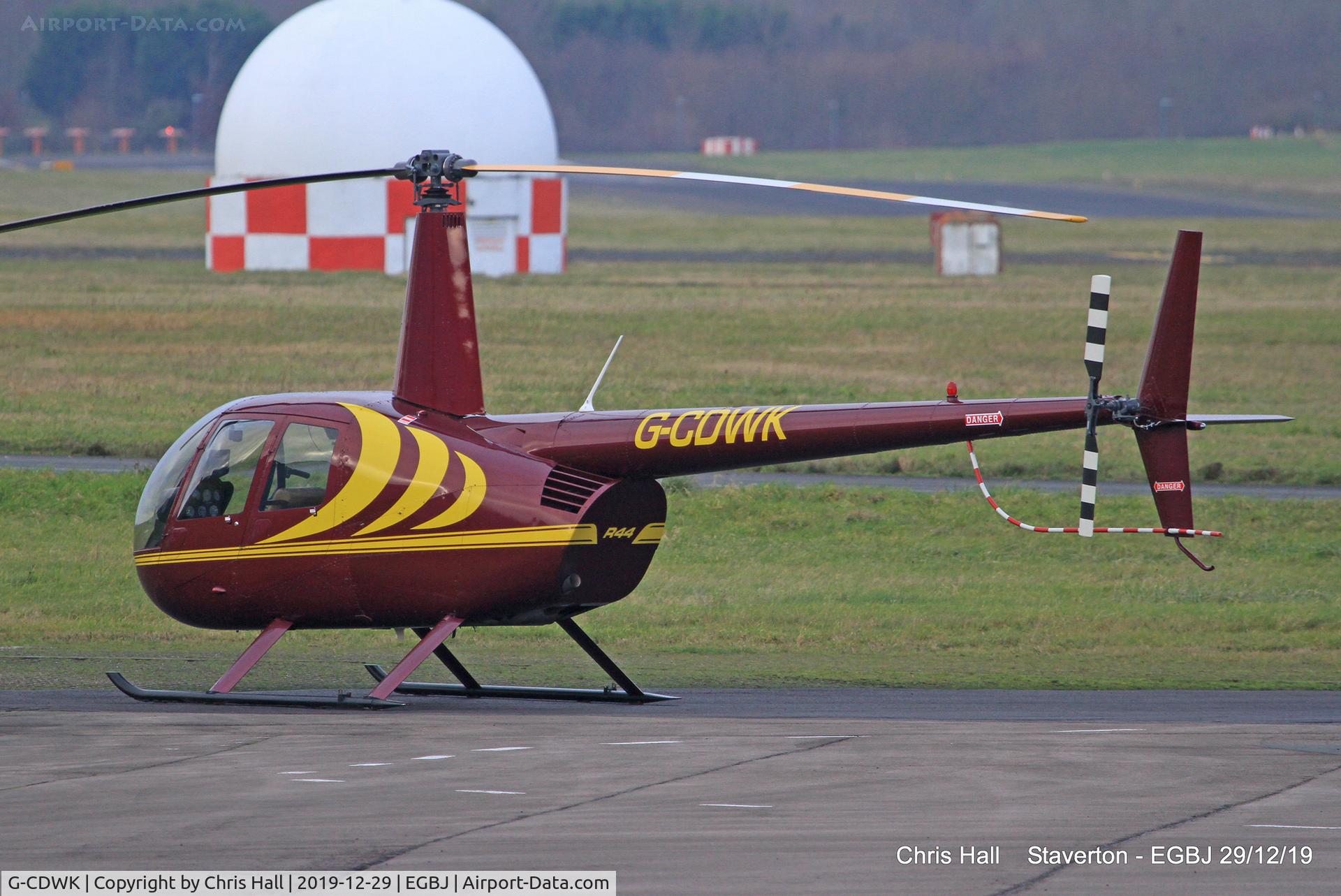 G-CDWK, 2006 Robinson R44 Raven II C/N 11116, Staverton