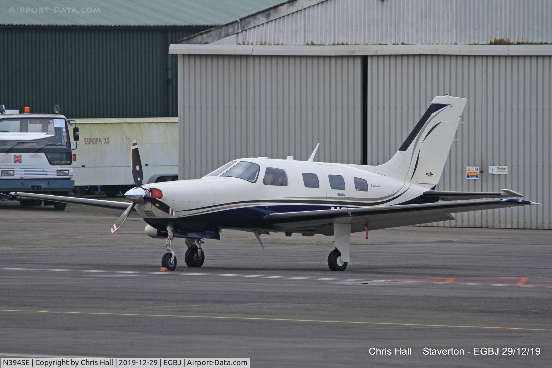 N394SE, 2006 Piper PA-46-350P Malibu Mirage C/N 4636394, Staverton