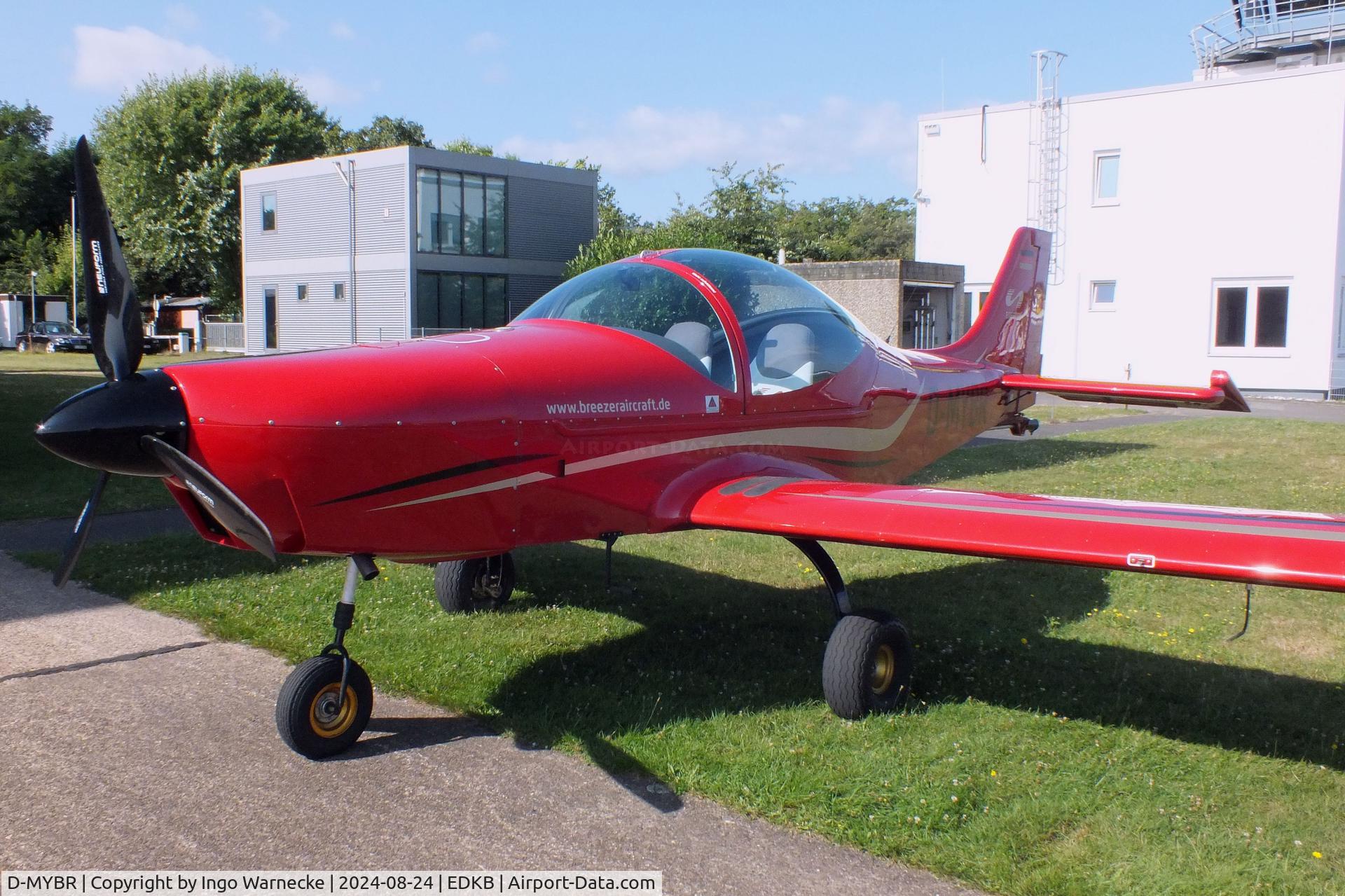 D-MYBR, Aerostyle Breezer B400 C/N UL-80, Aerostyle Breezer B400 at Bonn-Hangelar airfield during the Grumman Fly-in 2024