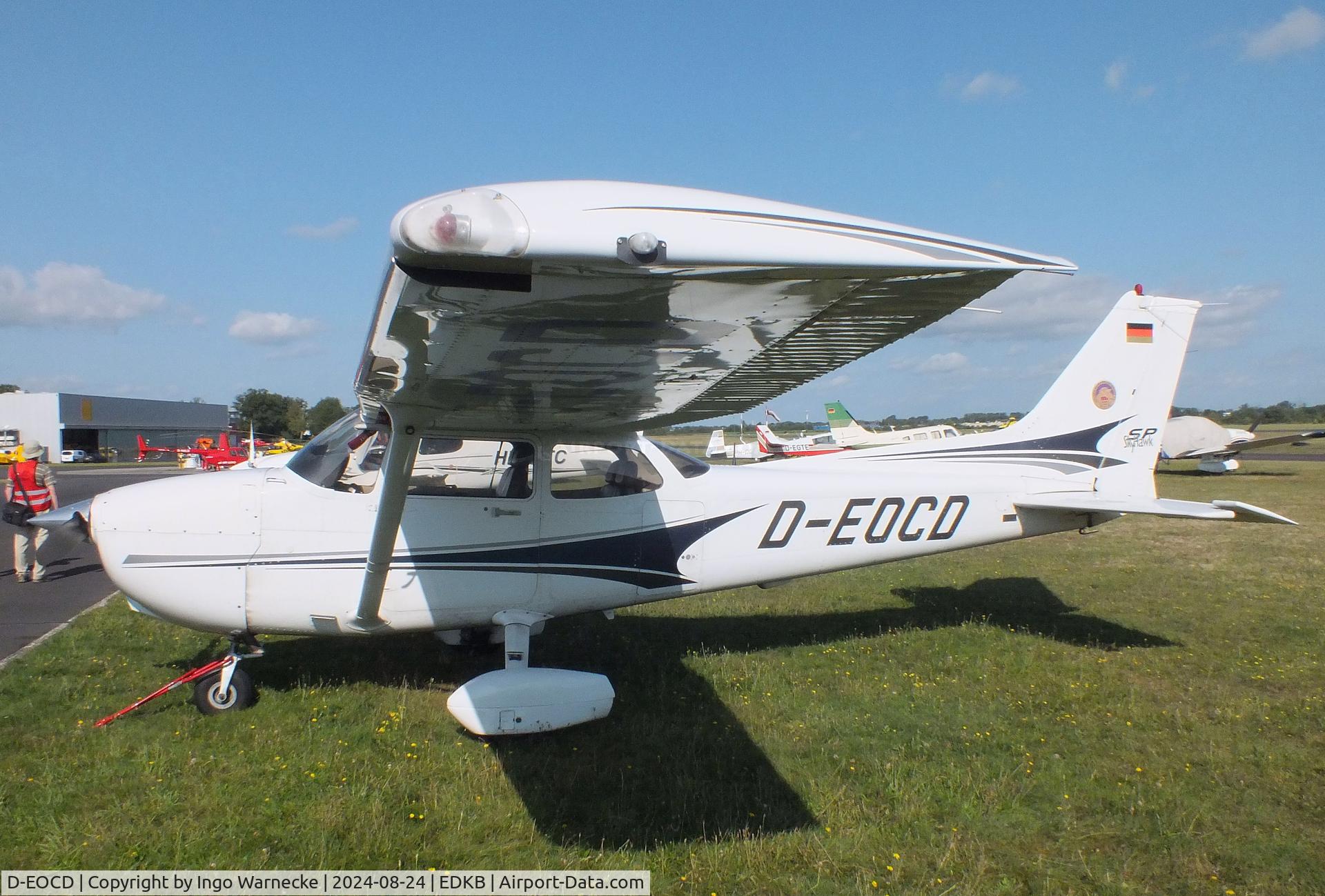 D-EOCD, 2004 Cessna 172S Skyhawk SP C/N 172S9675, Cessna 172S Skyhawk SP at Bonn-Hangelar airfield during the Grumman Fly-in 2024