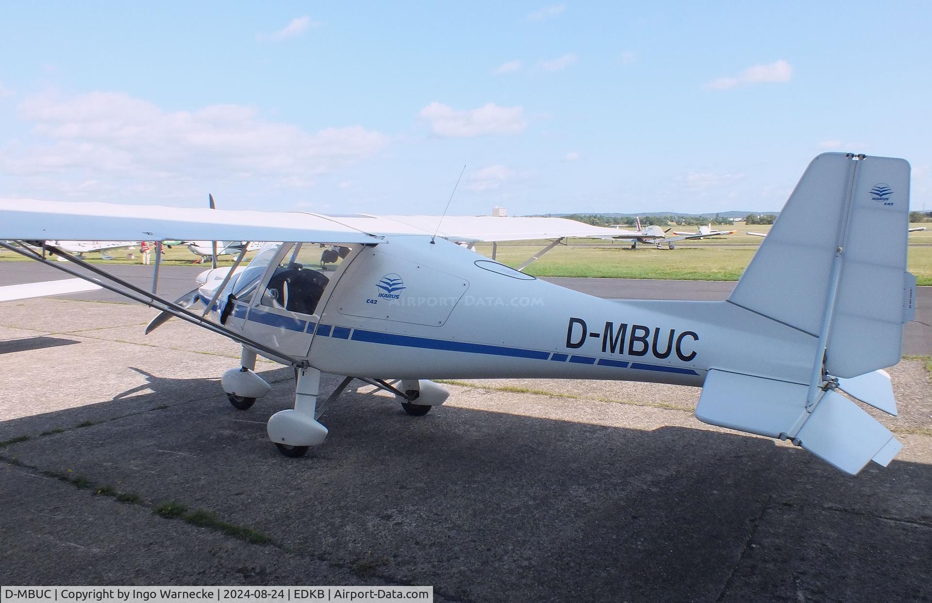 D-MBUC, 2015 Comco Ikarus C-42 C/N 1505-7393, Comco Ikarus C42 at Bonn-Hangelar airfield during the Grumman Fly-in 2024