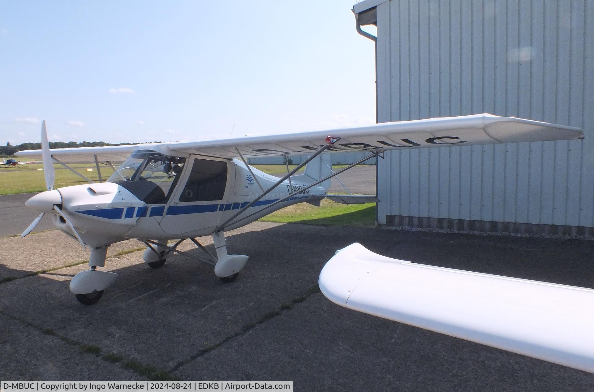 D-MBUC, 2015 Comco Ikarus C-42 C/N 1505-7393, Comco Ikarus C42 at Bonn-Hangelar airfield during the Grumman Fly-in 2024