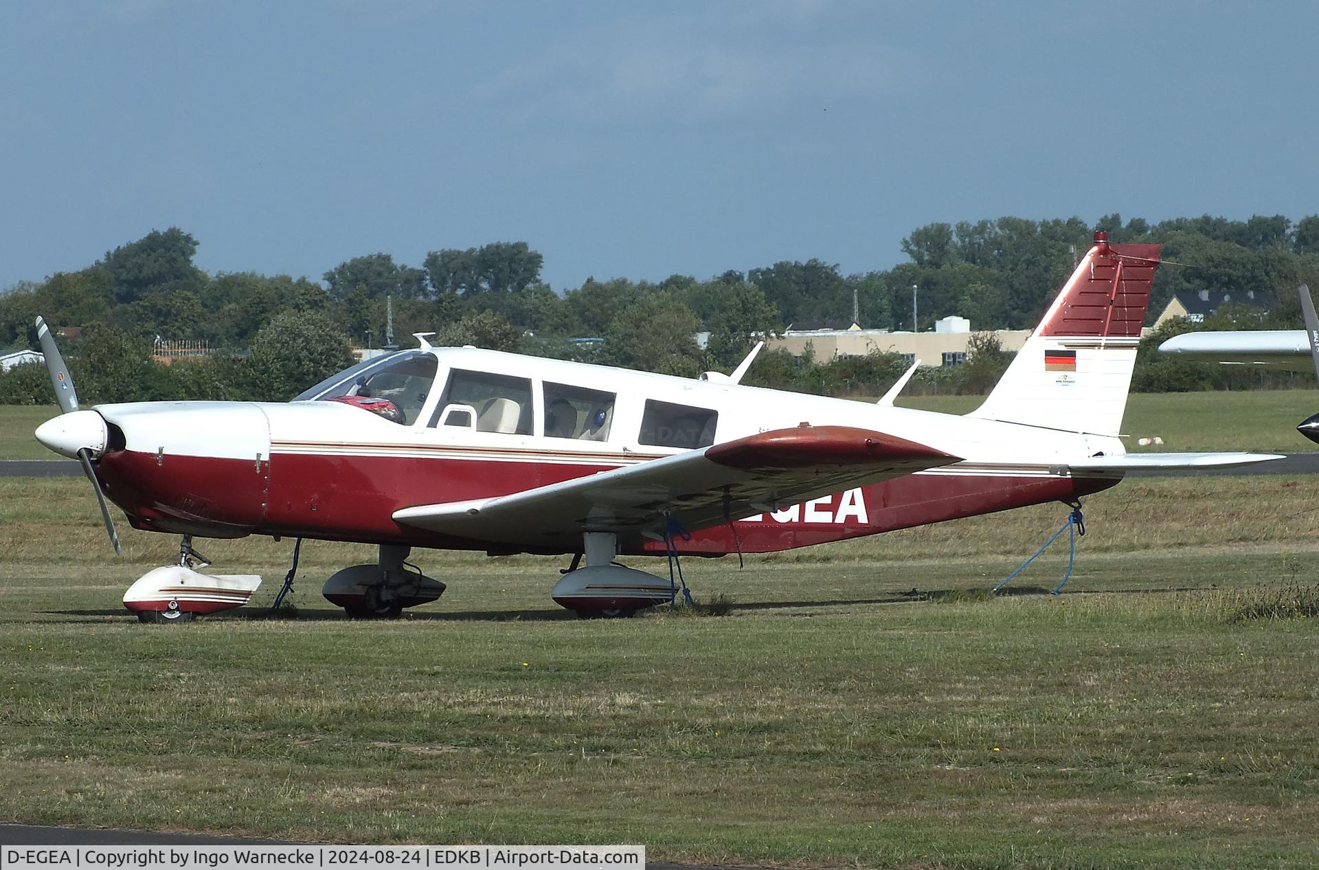 D-EGEA, 1966 Piper PA-32-260 Cherokee Six Cherokee Six C/N 32-499, Piper PA-32-260 Cherokee Six at Bonn-Hangelar airfield during the Grumman Fly-in 2024