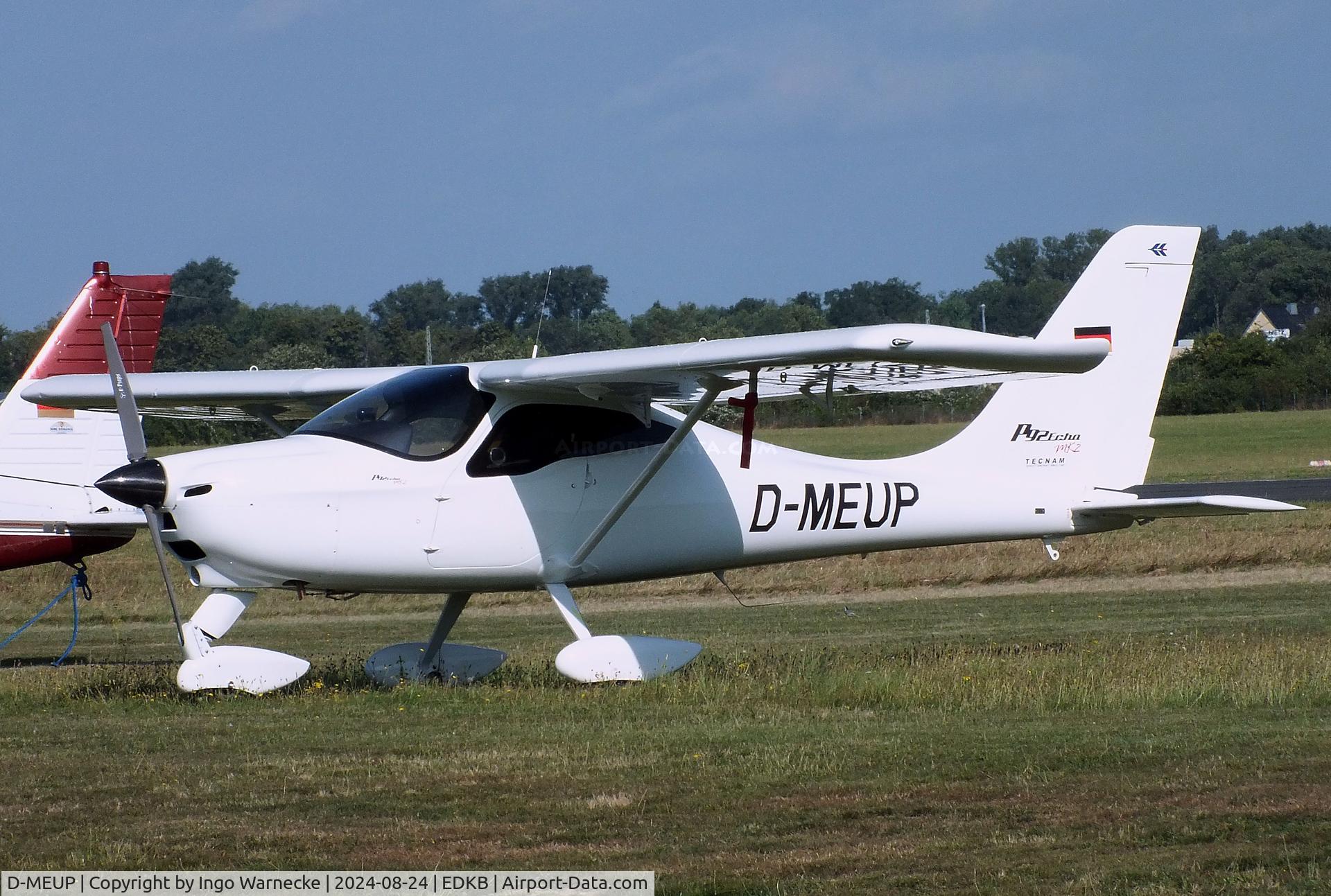 D-MEUP, Tecnam P-92 Echo Mk.II C/N not found_D_MEUP, Tecnam P92 Echo Mk II at Bonn-Hangelar airfield during the Grumman Fly-in 2024