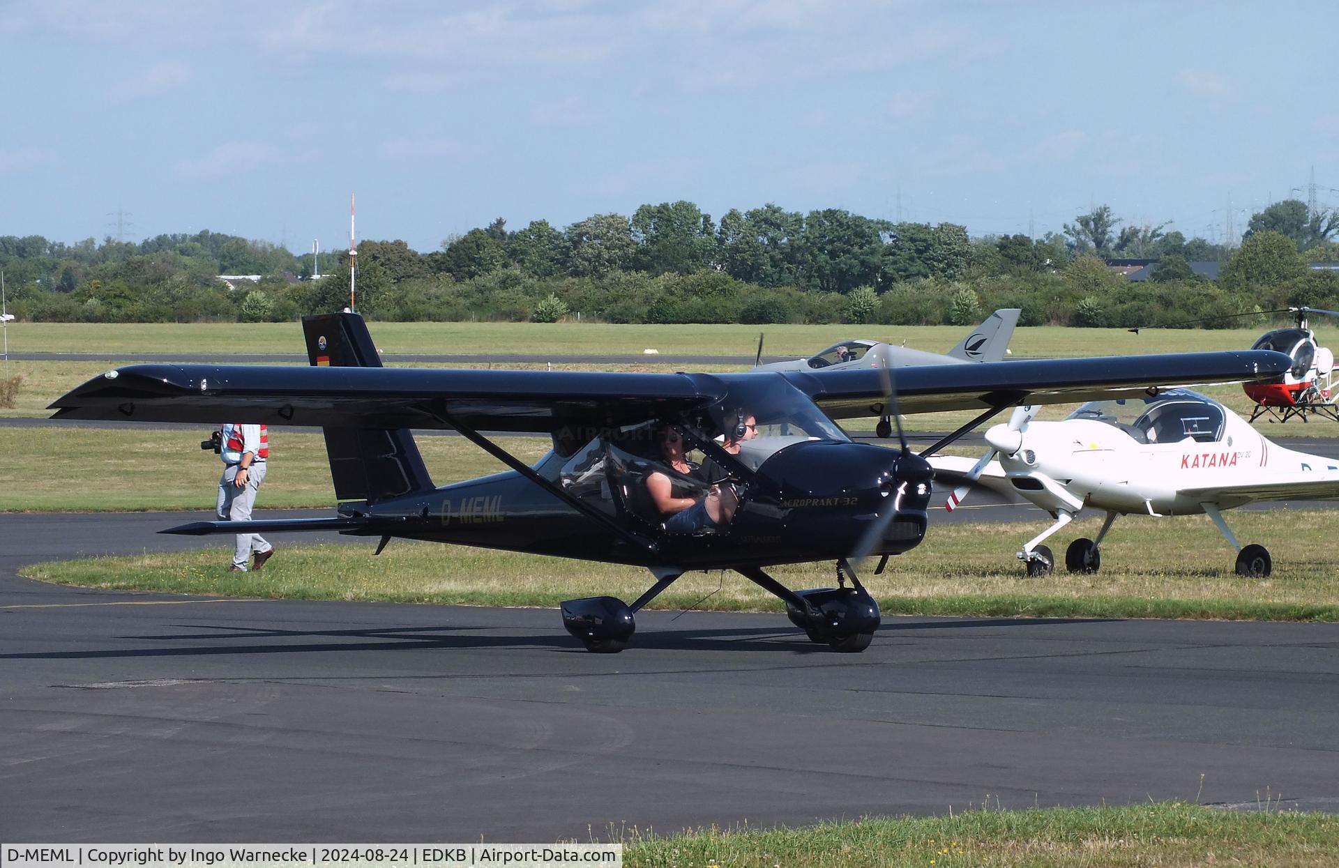 D-MEML, Aeroprakt A32 Vixxen C/N 265, Aeroprakt A32 Vixxen at Bonn-Hangelar airfield during the Grumman Fly-in 2024