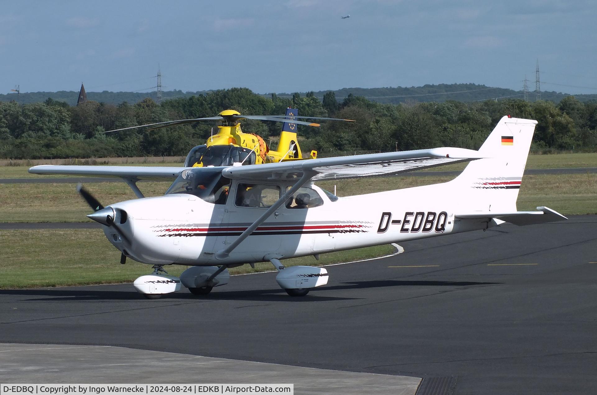 D-EDBQ, Reims F172N Skyhawk C/N 1569, Cessna (Reims) F172N Skyhawk at Bonn-Hangelar airfield during the Grumman Fly-in 2024