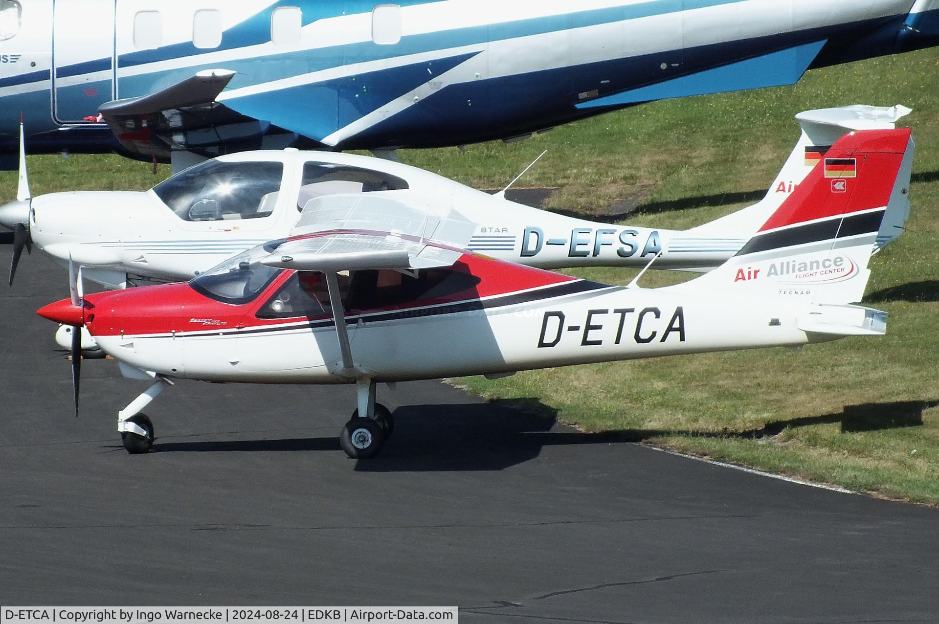 D-ETCA, 2020 Tecnam P-2008JC Mk.II C/N 1153, Tecnam P-2008JC Mk.II at Bonn-Hangelar airfield during the Grumman Fly-in 2024